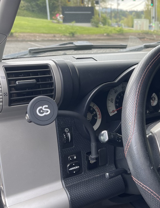 The Gemini Phone Mount for Toyota FJ Cruiser 2007 to 2014 Magnet