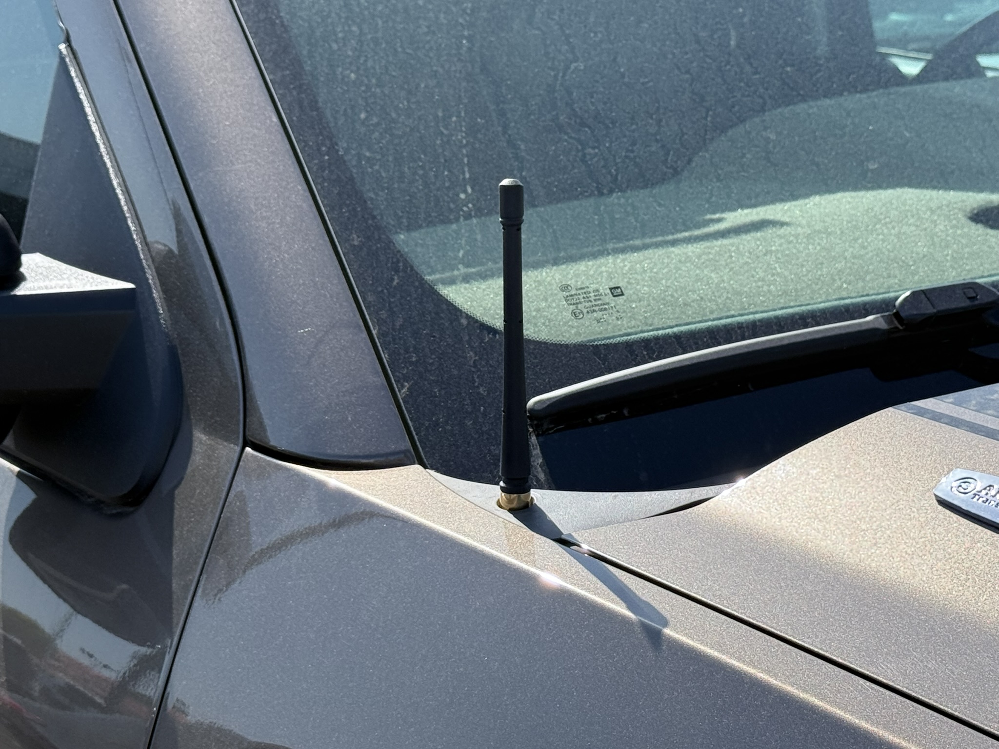 The Stubby Antenna for Chevrolet Silverado 3500HD 3rd gen 2015 to 2019 Flex