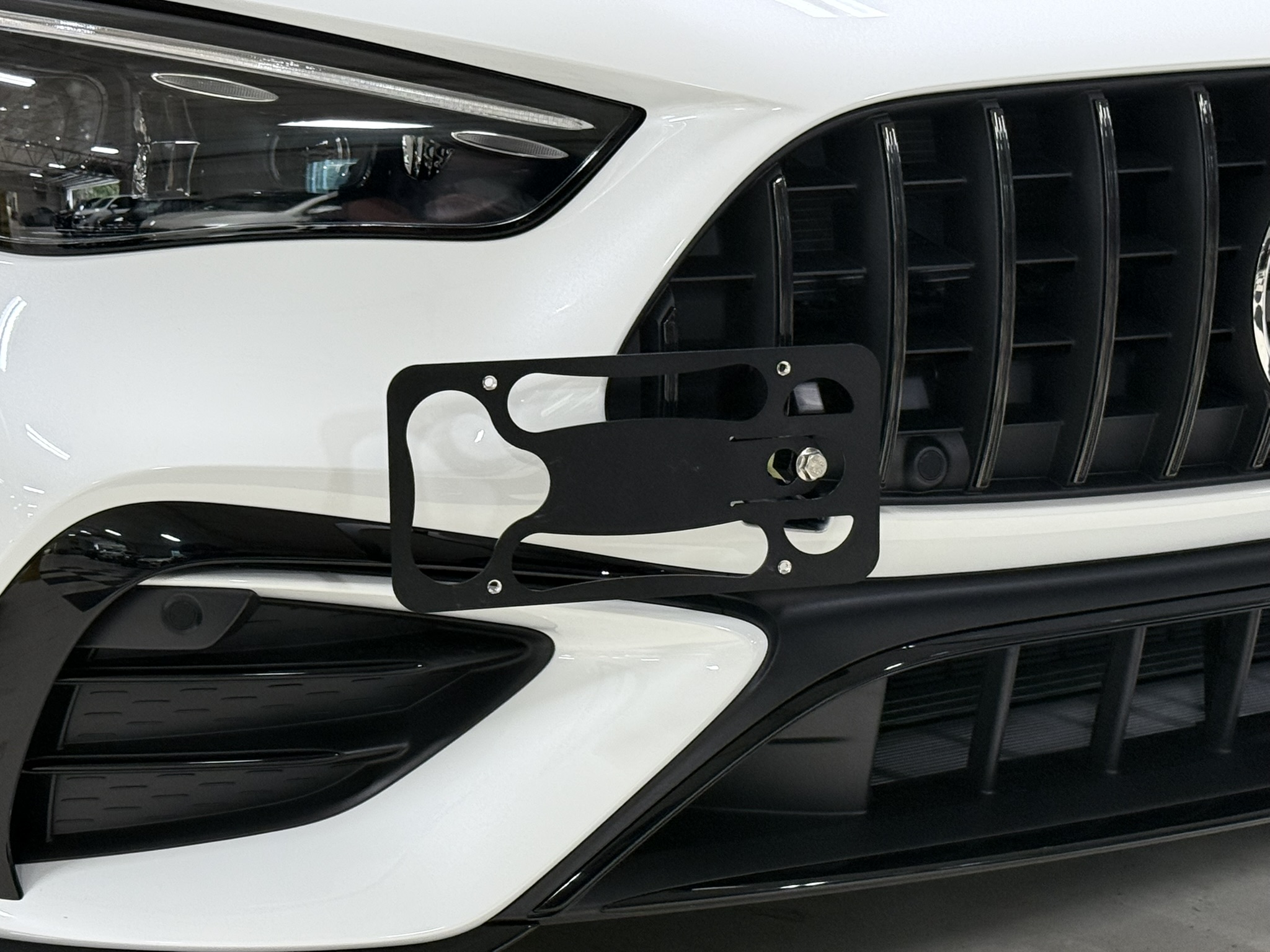 The Platypus License Plate Mount for Mercedes-Benz CLE C236 2024 to 2025 AMG 53 Couple/Cabriolet