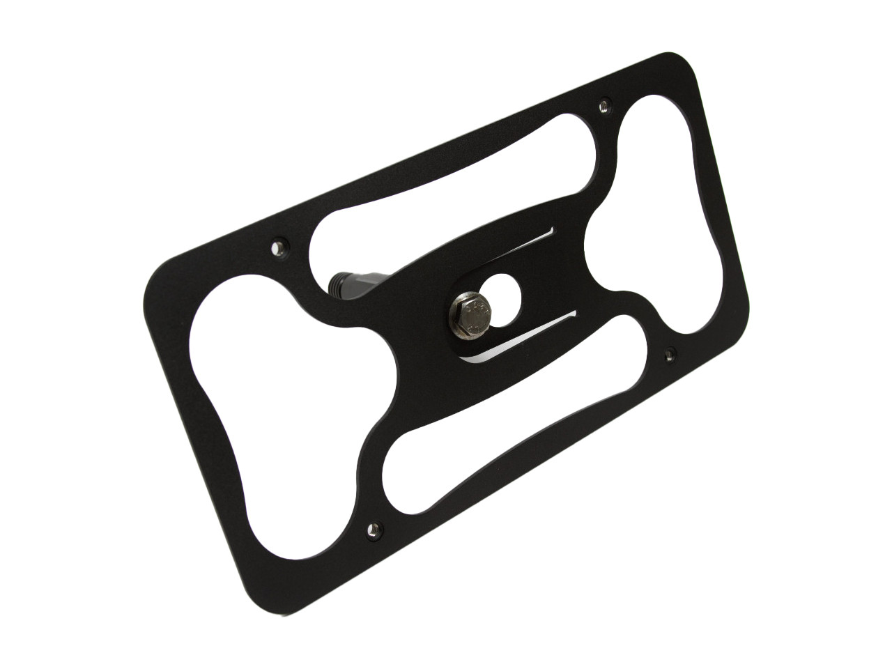 The Platypus License Plate Mount for Nissan LEAF 2nd gen Z31 2018 to 2025 2023-2025