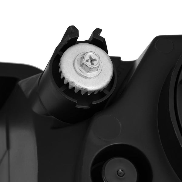 AlphaRex Projection Headlights for Chevrolet Silverado 1500 3rd gen 2014 to 2018 LUXX-Series LED 2014-2015 Alpha-Black