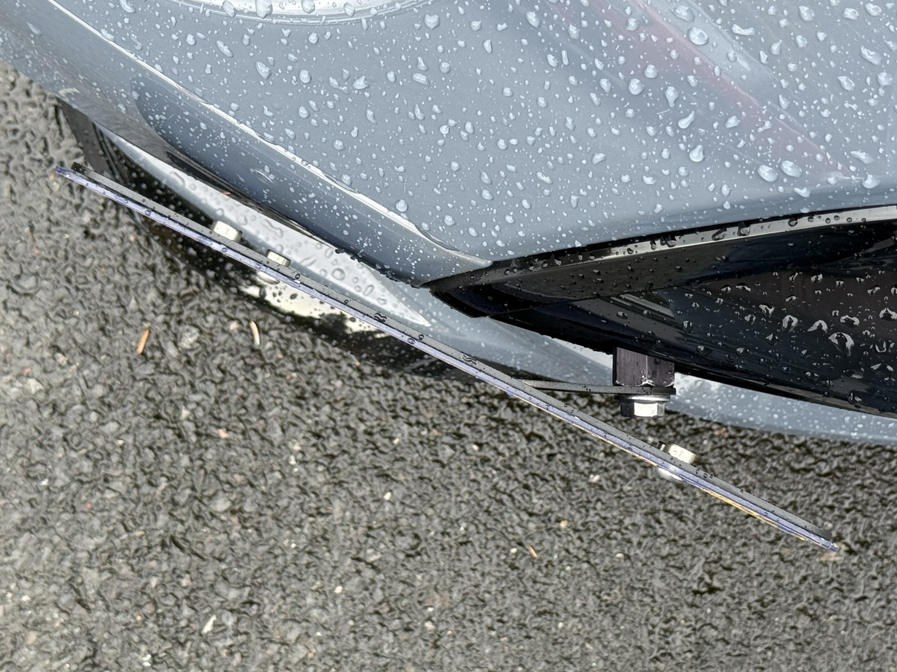 The Platypus License Plate Mount for MINI Cooper F67 2025 to 2028