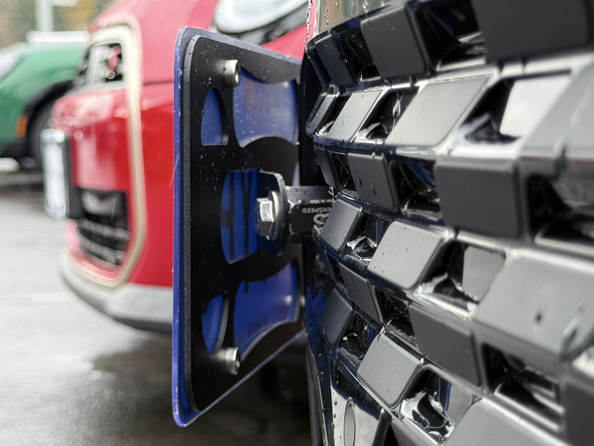 The Platypus License Plate Mount for MINI Cooper F67 2025 to 2028