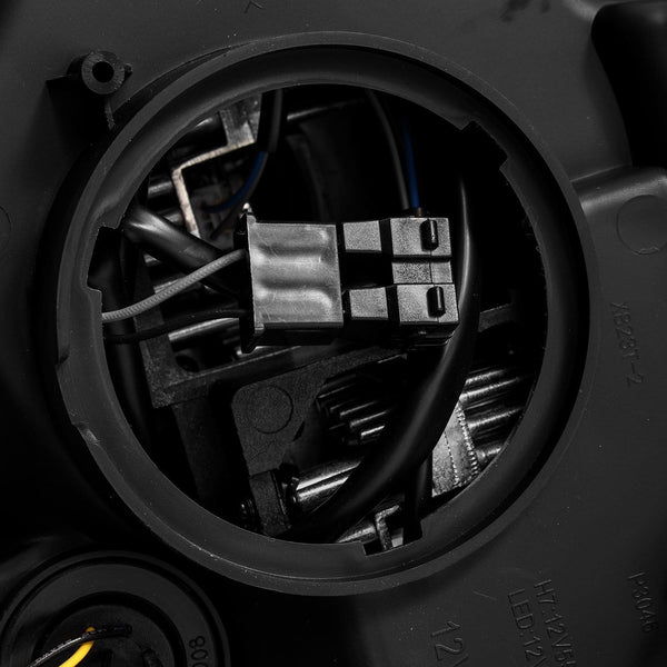 AlphaRex Projection Headlights for Toyota 4Runner 5th gen N280 2010 to 2024 LUXX-Series LED 2010-2013 Alpha-Black