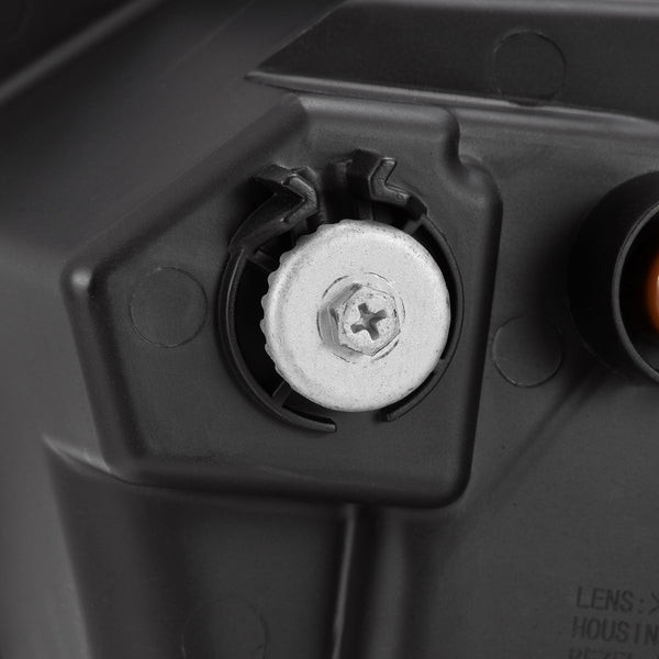 AlphaRex Projection Headlights for Toyota Sequoia 2nd gen XK60 2008 to 2022 LUXX-Series LED 2008-2017 Alpha-Black