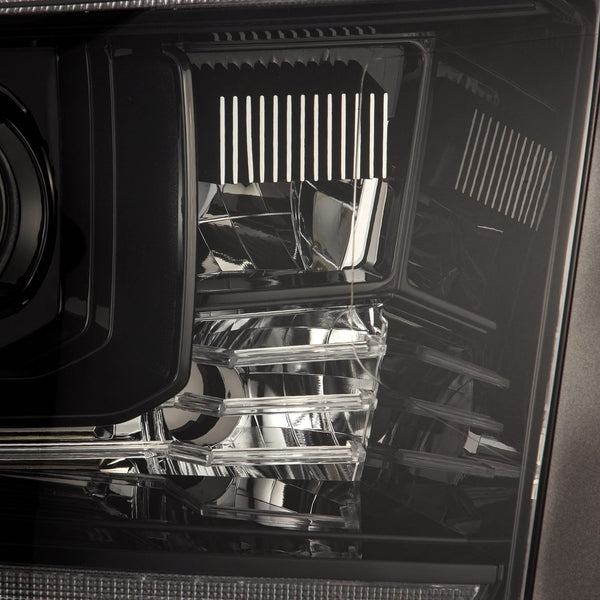 AlphaRex Projection Headlights for Toyota Tundra 3rd gen XC50 2014 to 2021 LUXX-Series LED Alpha Black