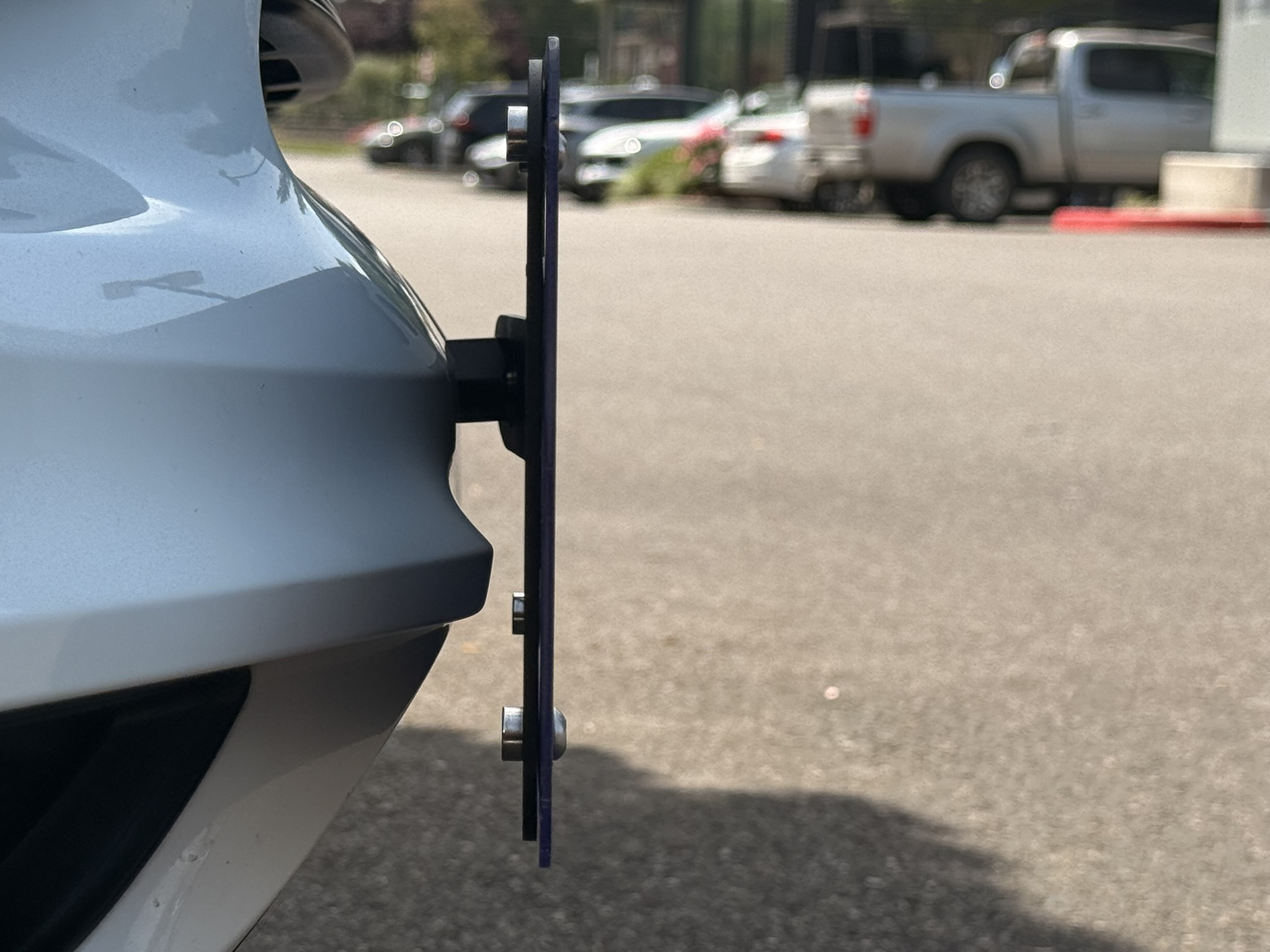 The Platypus License Plate Mount for Porsche Cayenne 9YA 2019 to 2025 2019-2023 Cayenne, S, GTS