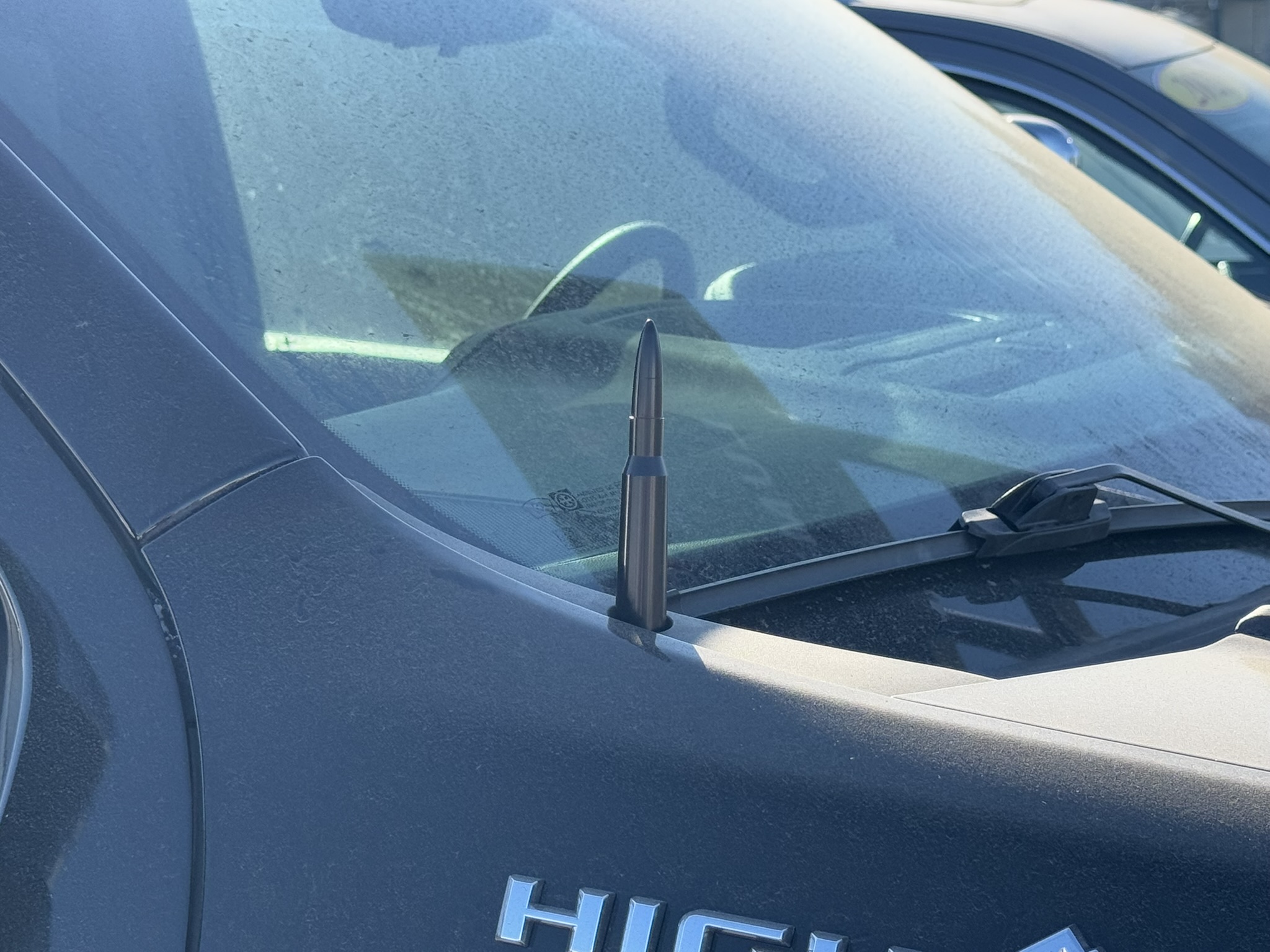 The Stubby Antenna for Chevrolet Silverado 2500HD 4th gen 2020 to 2025 Bullet