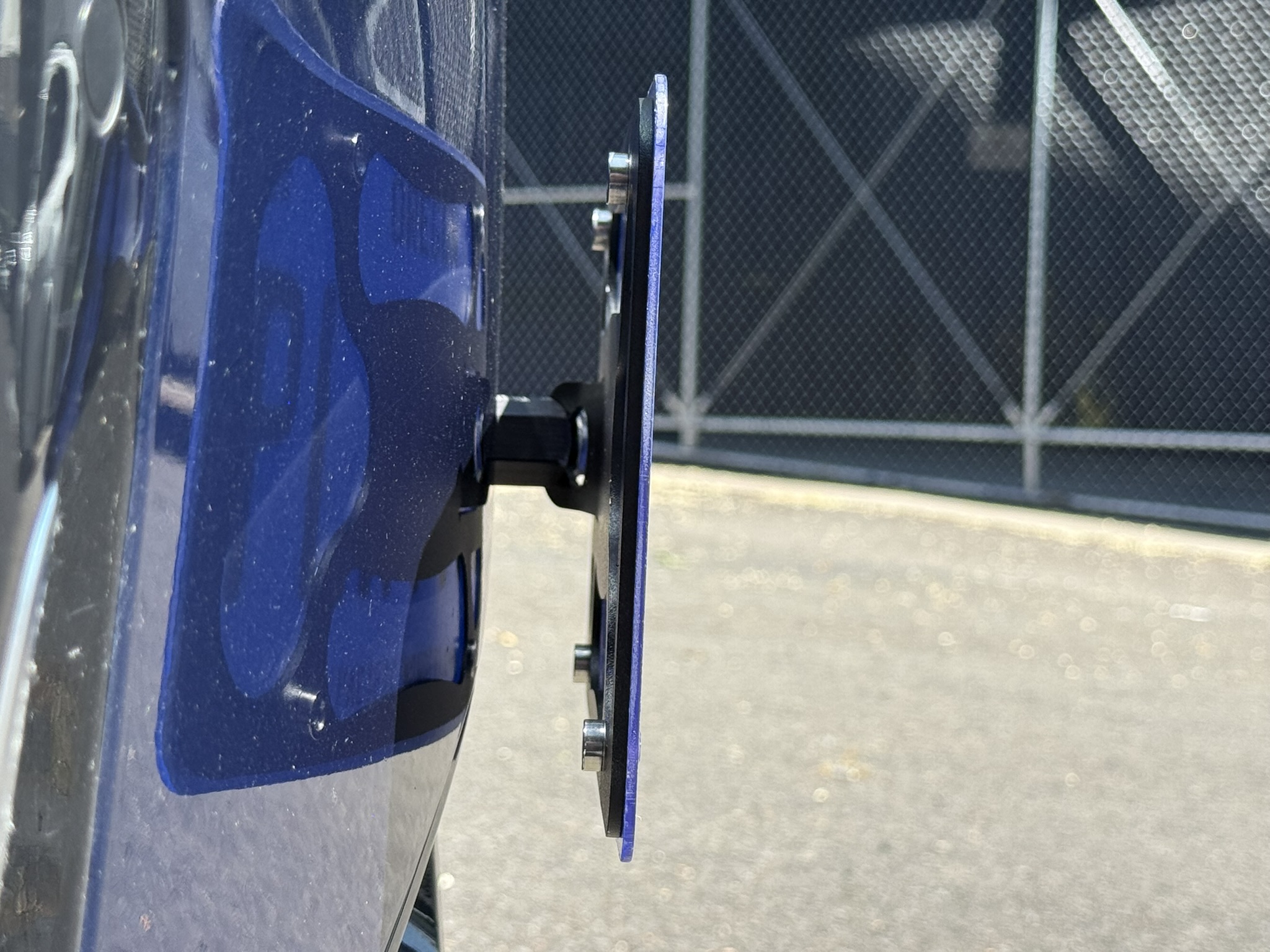 The Platypus License Plate Mount for BMW X1 U11 2023 to 2025 xDrive28i