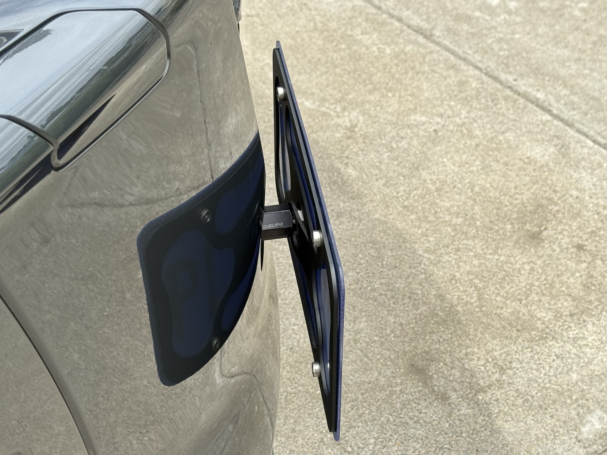 The Platypus License Plate Mount for Audi Q5 3rd gen 2025 to 2026 All New Audi Q5