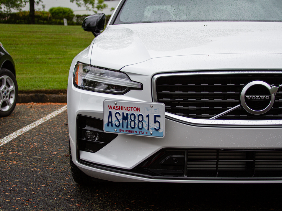 The Platypus License Plate Mount for 20202022 Volvo S60