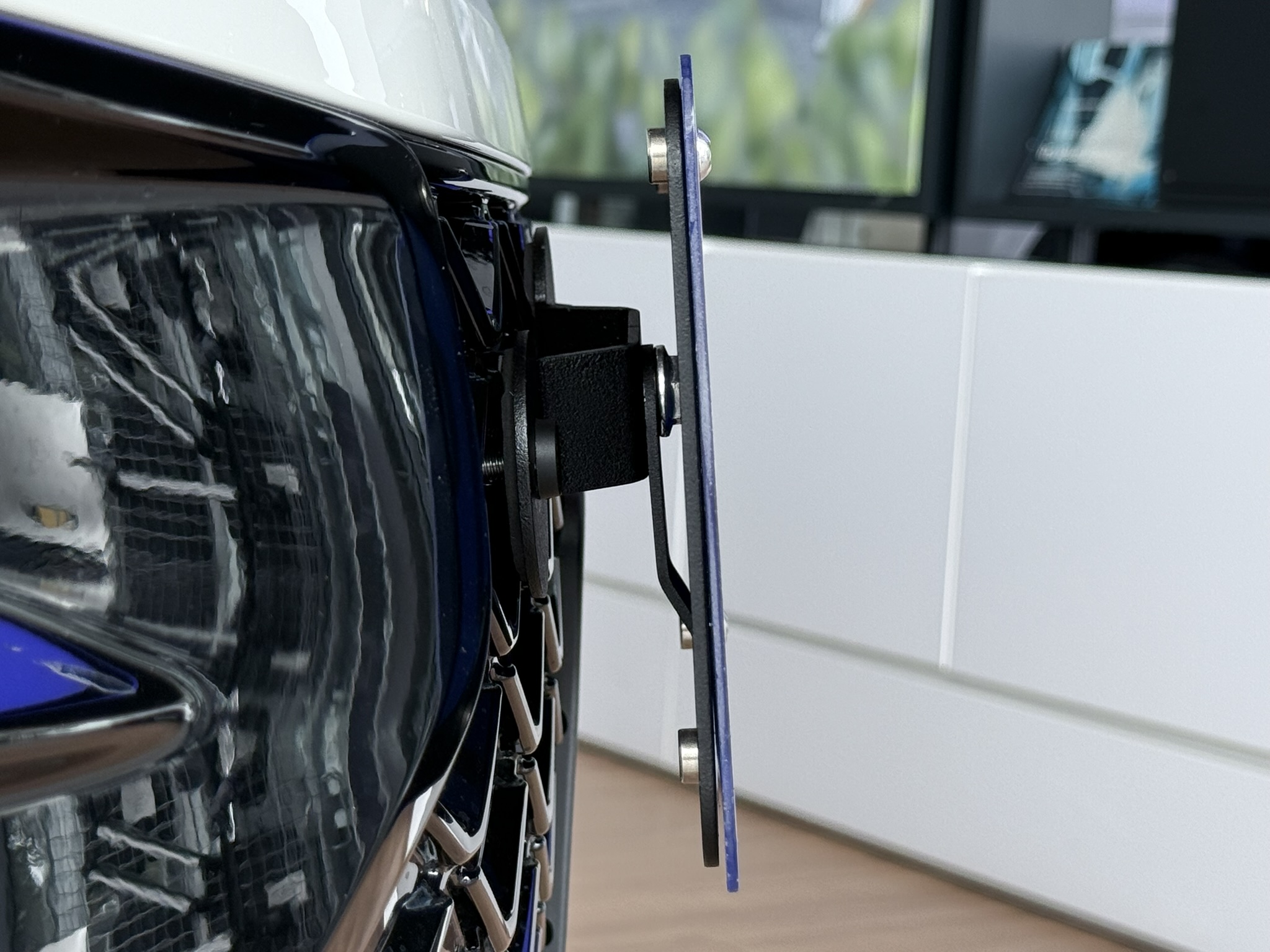 The Platypus License Plate Mount for Volkswagen Tiguan 3rd gen 2025 to 2026