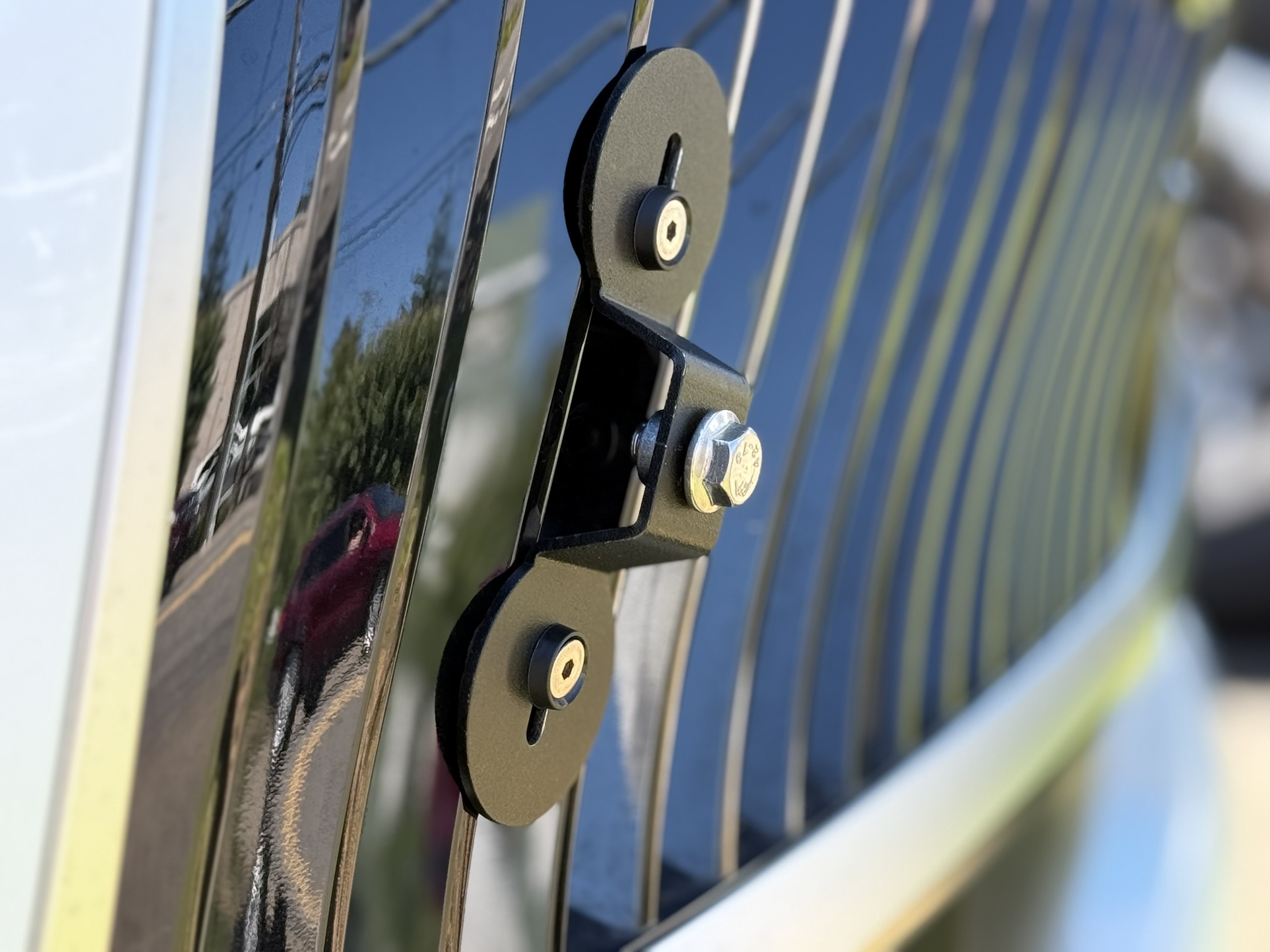 The Platypus License Plate Mount for INFINITI QX80 3rd gen Z63 2025 to 2025