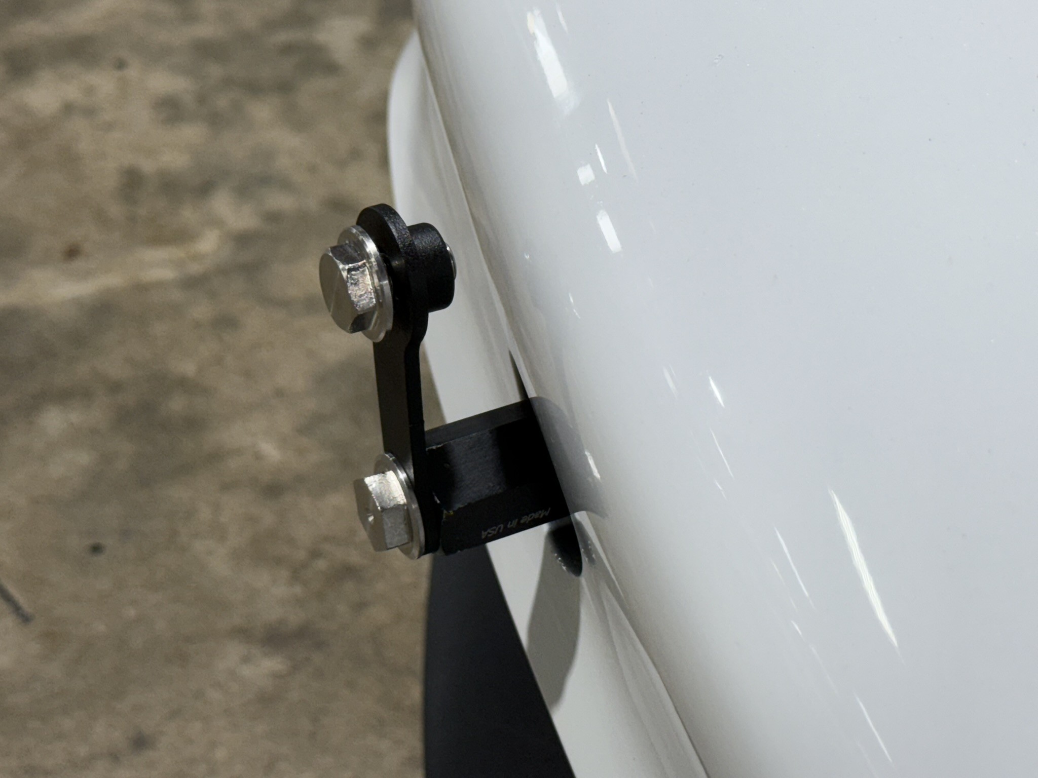 The Platypus License Plate Mount for Porsche Taycan 9J1 2020 to 2025 Pre-facelift Taycan (2020-2023)