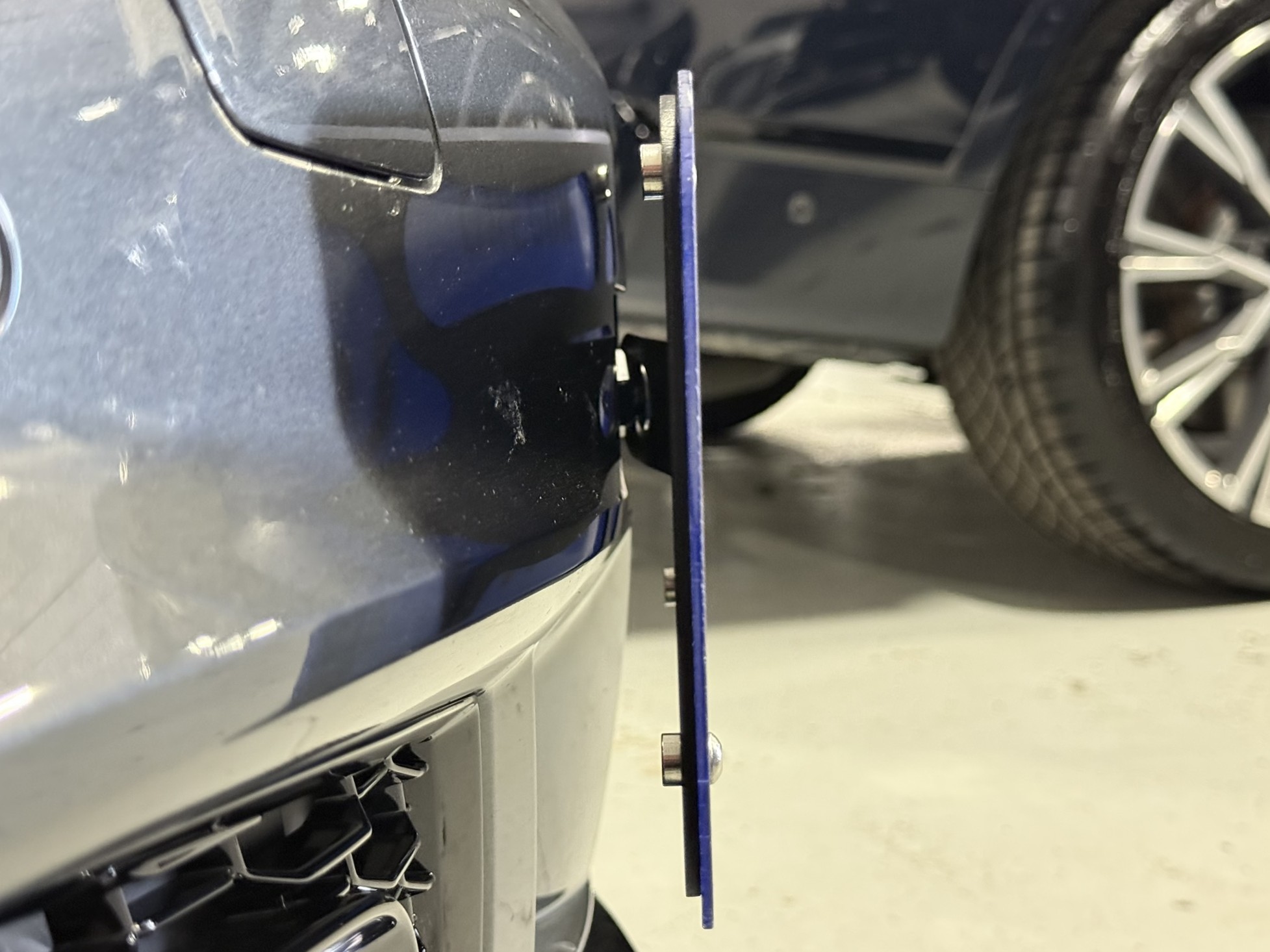 The Platypus License Plate Mount for Audi RS 5 B9 - 8W 2018 to 2025 2018 &amp; 2019 (Pre-facelift)