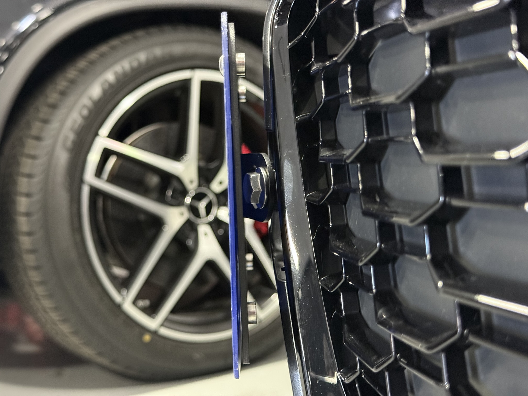 The Platypus License Plate Mount for Audi RS 5 B9 - 8W 2018 to 2025 2018 &amp; 2019 (Pre-facelift)