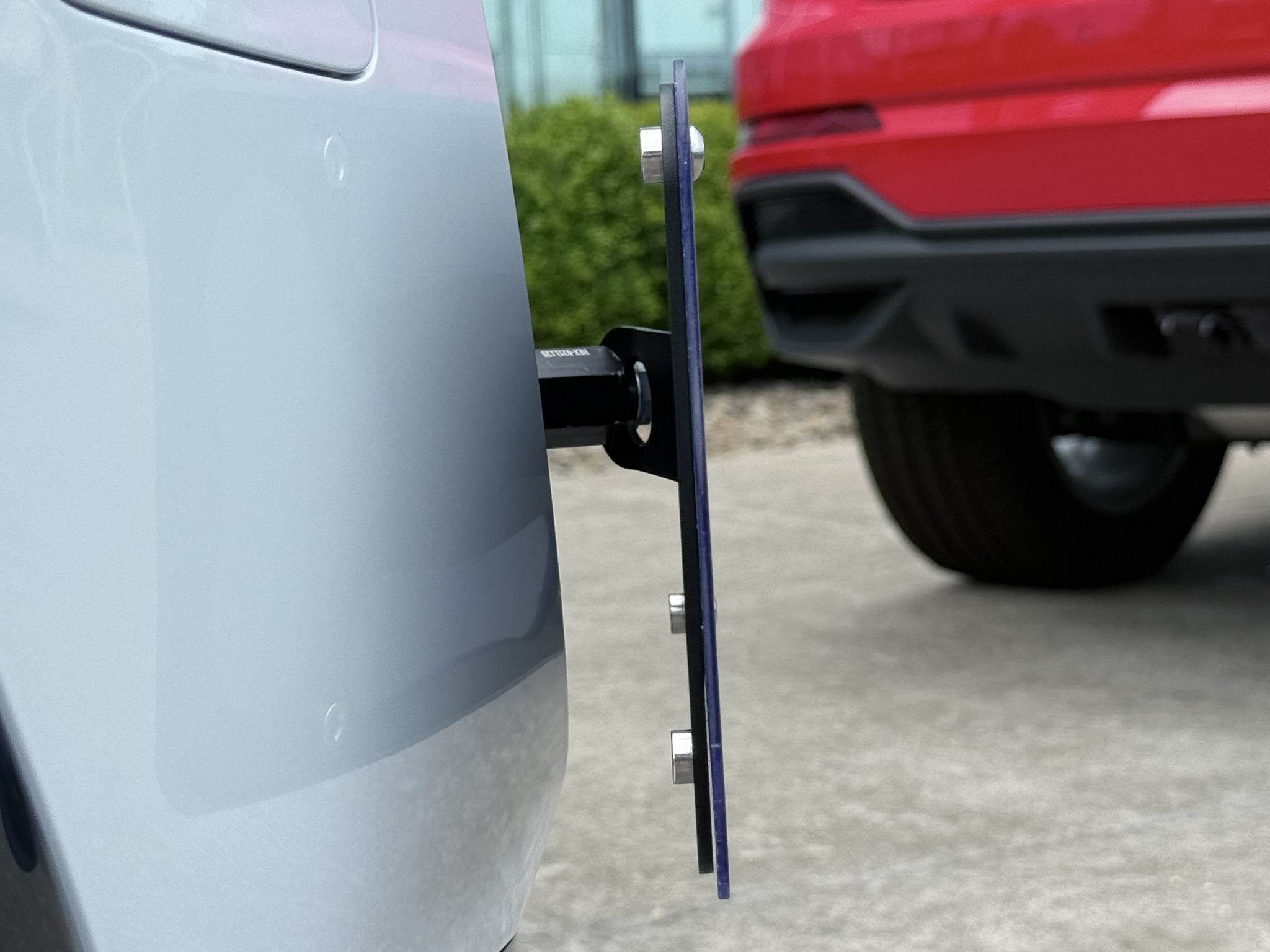 The Platypus License Plate Mount for Audi A5 All-new 3rd gen 2025 to 2026