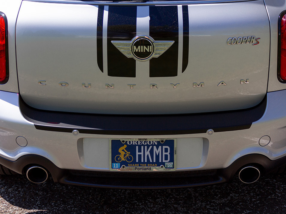 Decal Sets for MINI Countryman R60 2011 to 2016 Trident Boot Stripes Silver Grey Metallic