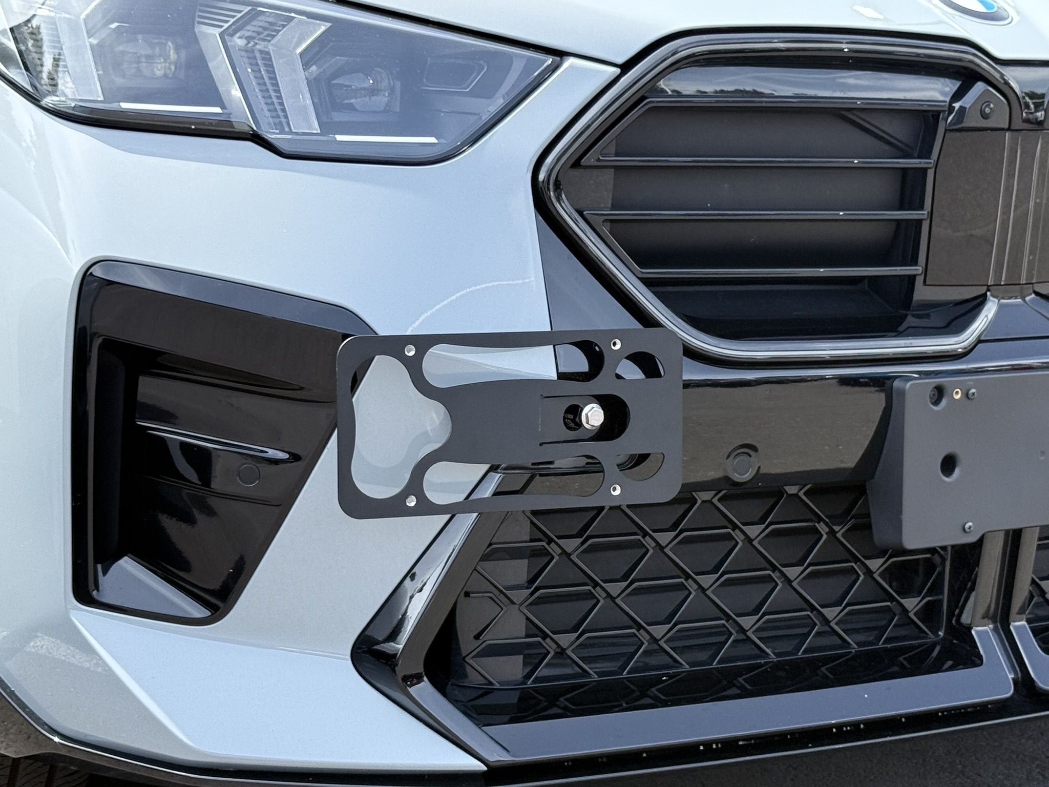 The Platypus License Plate Mount for BMW X2 2nd gen U10 2024 to 2026