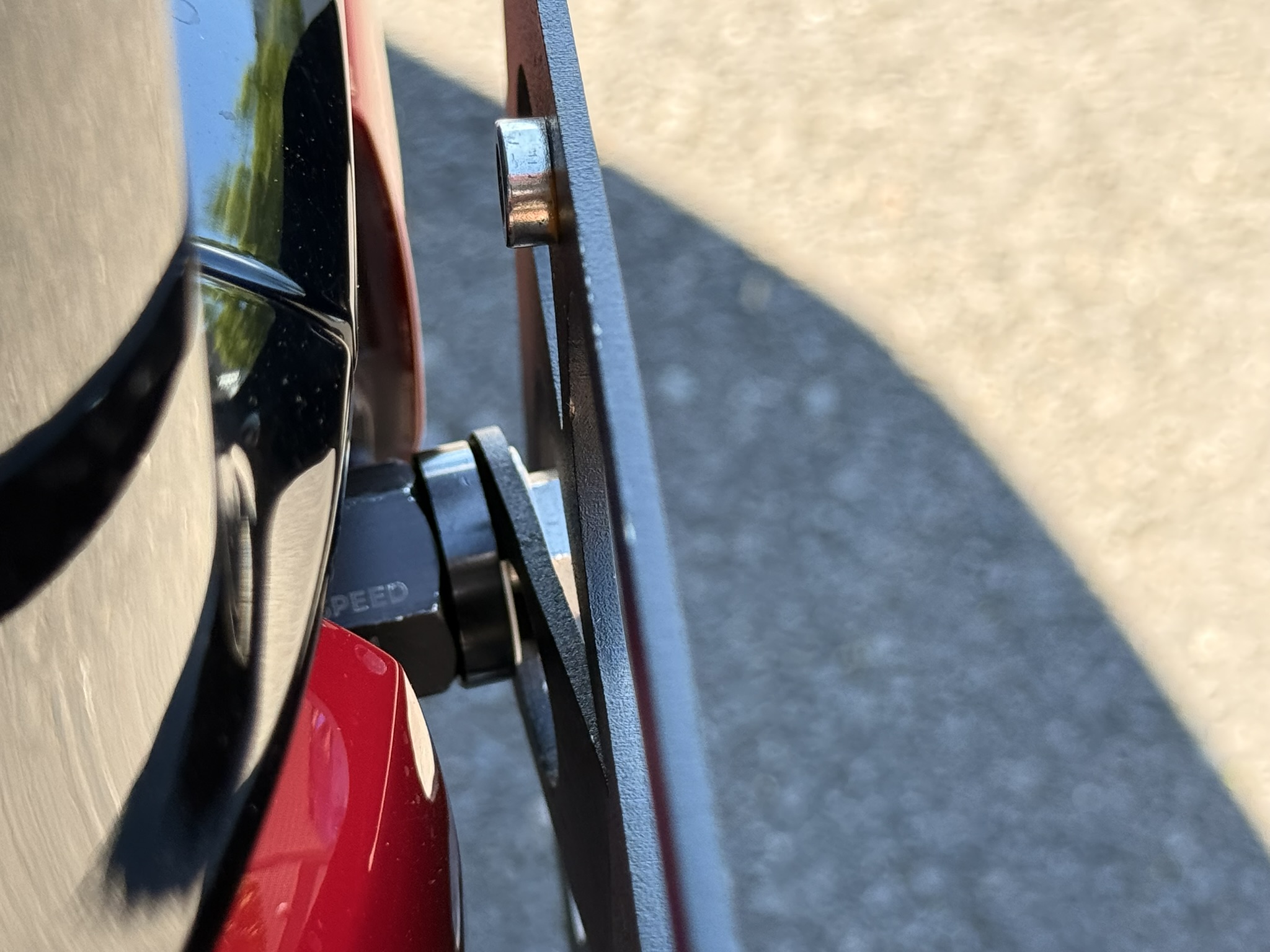 The Platypus License Plate Mount for Porsche Cayenne Coupe 9YB 2020 to 2026 2024+ (Facelift) SportDesign Package, GTS, Turbo GT