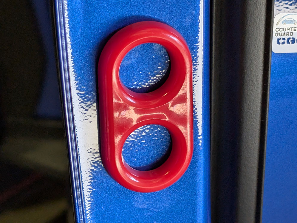 Jam Handles for Subaru WRX VB 2022 to 2025 Red