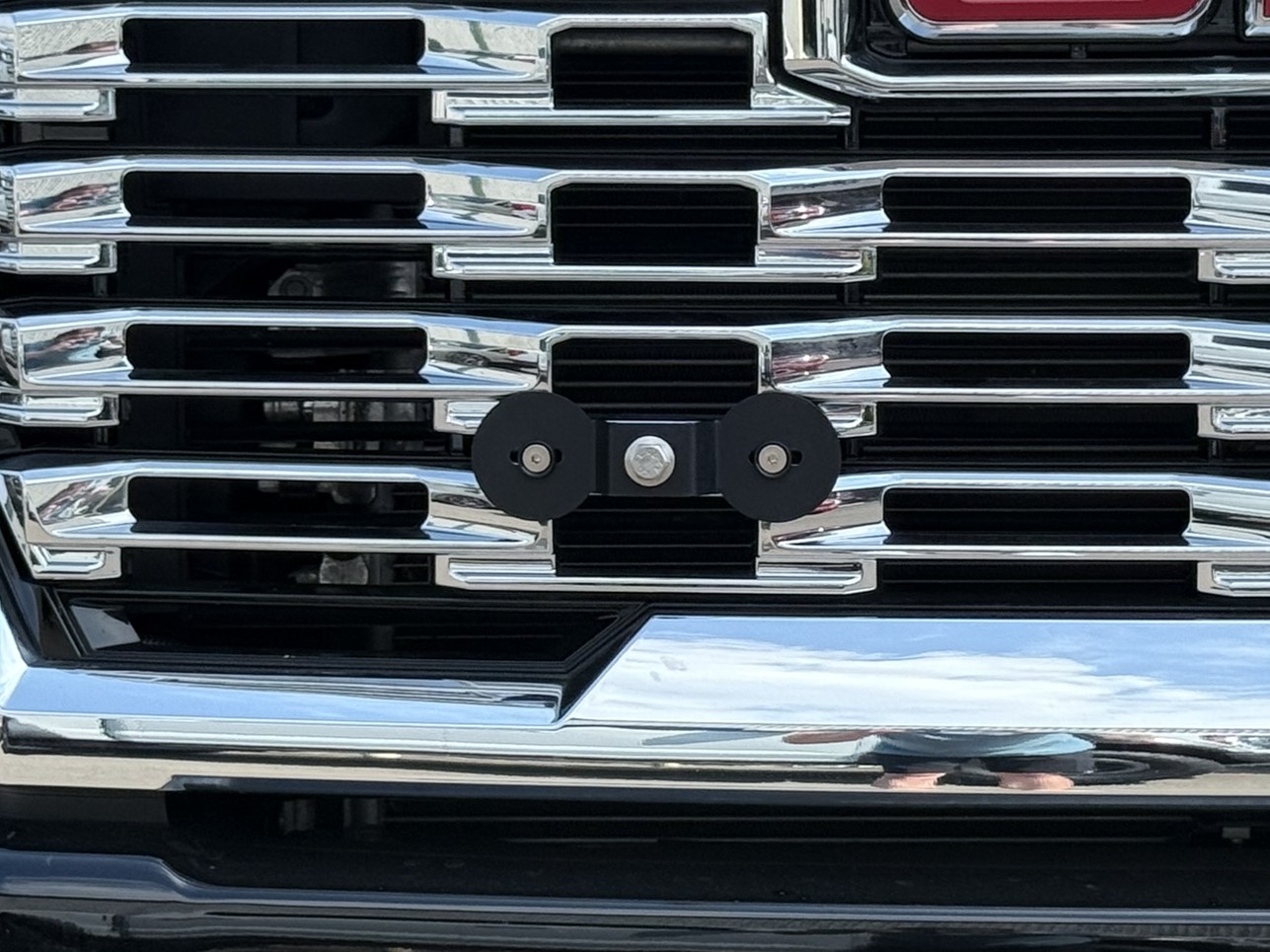 The Platypus License Plate Mount for GMC Sierra 3500HD 5th Gen 2020 to 2025