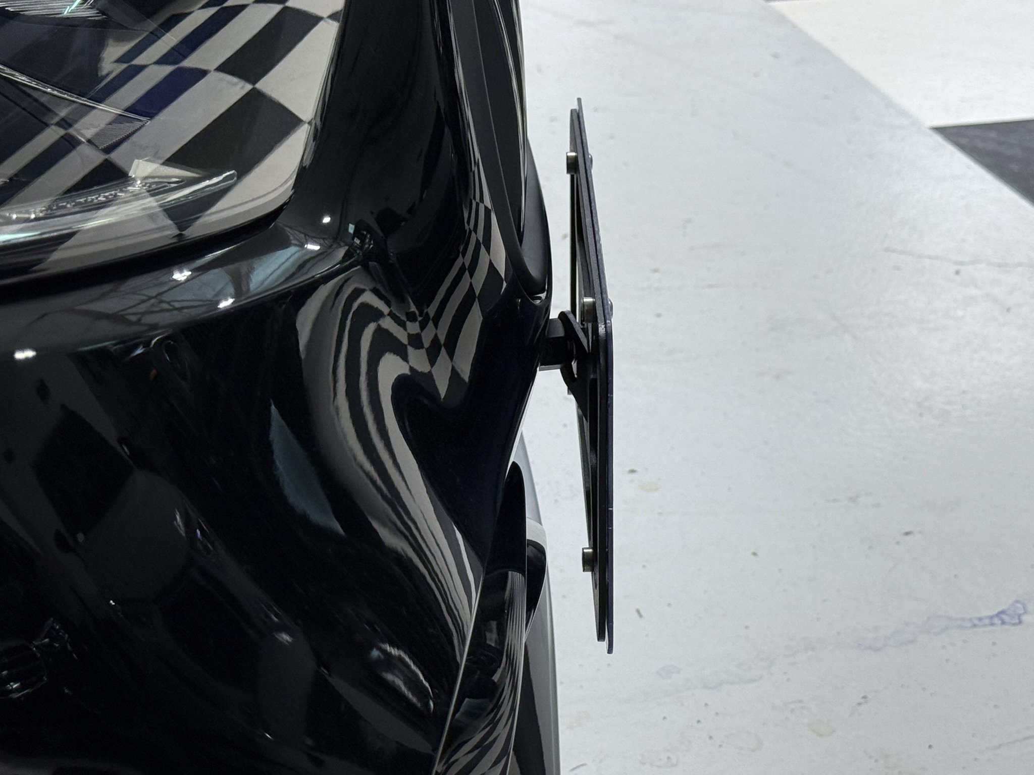 The Platypus License Plate Mount for Mercedes-Benz GLC-Class 2nd gen X254 2023 to 2026 AMG