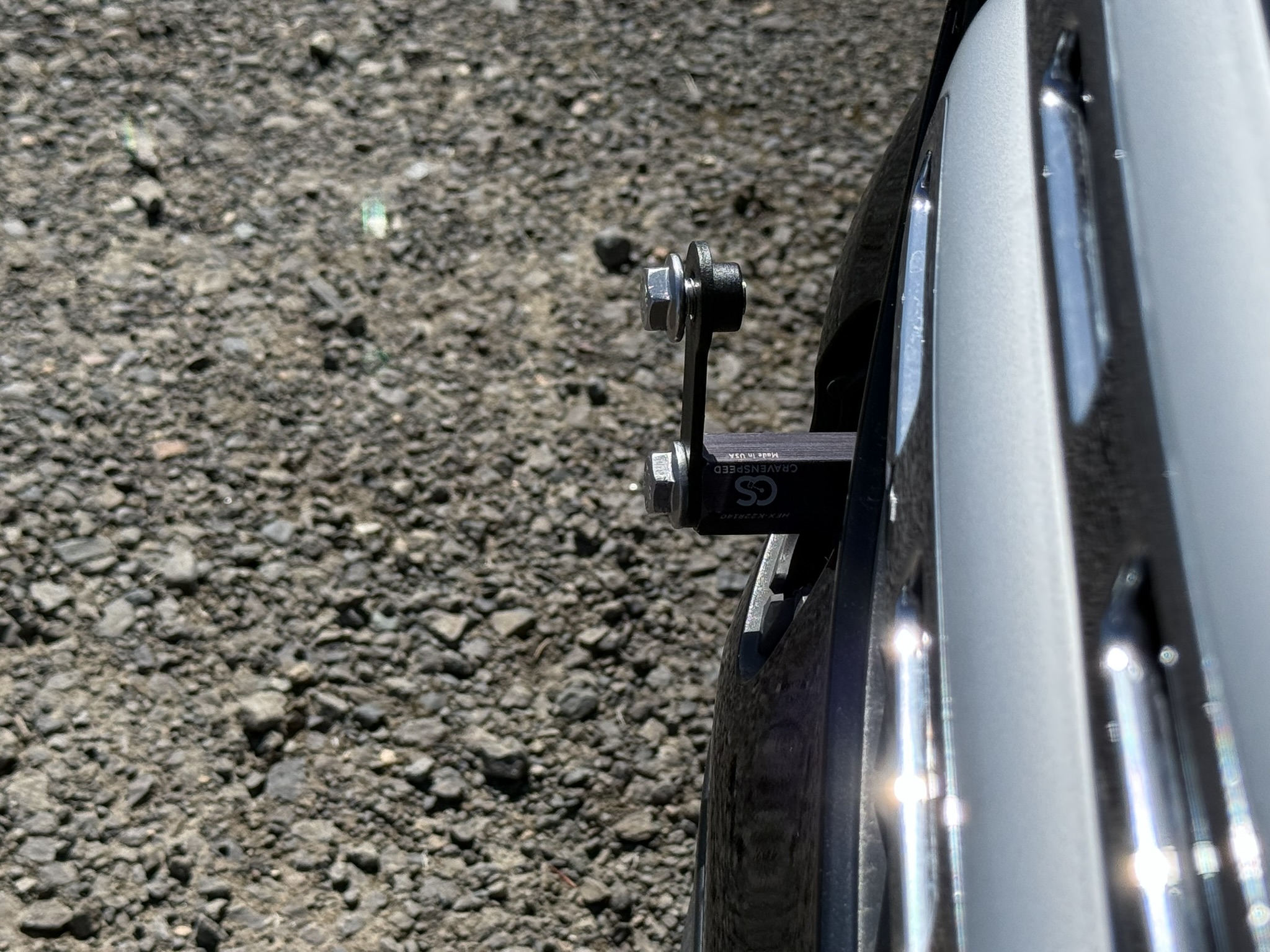 The Platypus License Plate Mount for Mercedes-Benz GLB-Class X247 2020 to 2025 2020-2023 (Pre-facelift) Standard