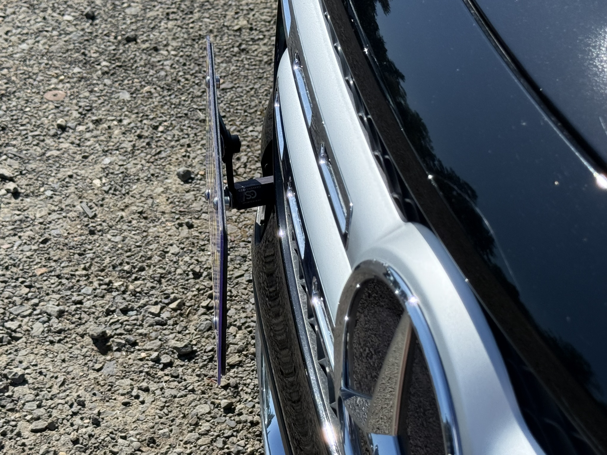 The Platypus License Plate Mount for Mercedes-Benz GLB-Class X247 2020 to 2025 2020-2023 (Pre-facelift) Standard