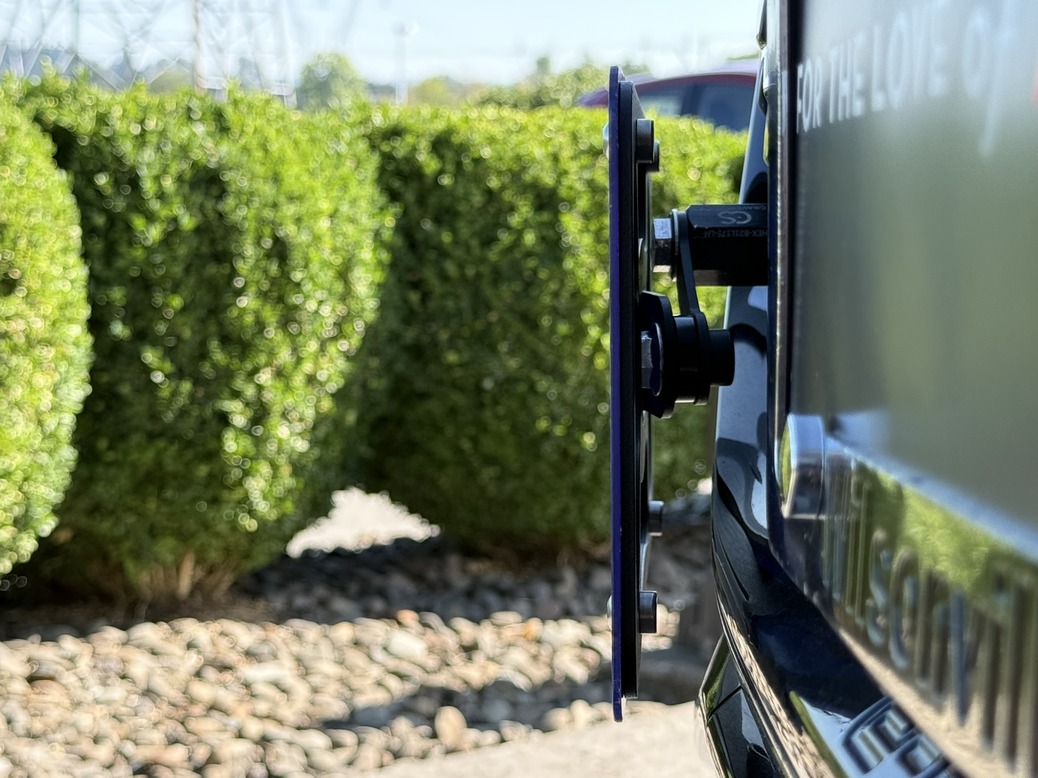 The Platypus License Plate Mount for Audi SQ6 Sportback e-tron 2025 to 2025