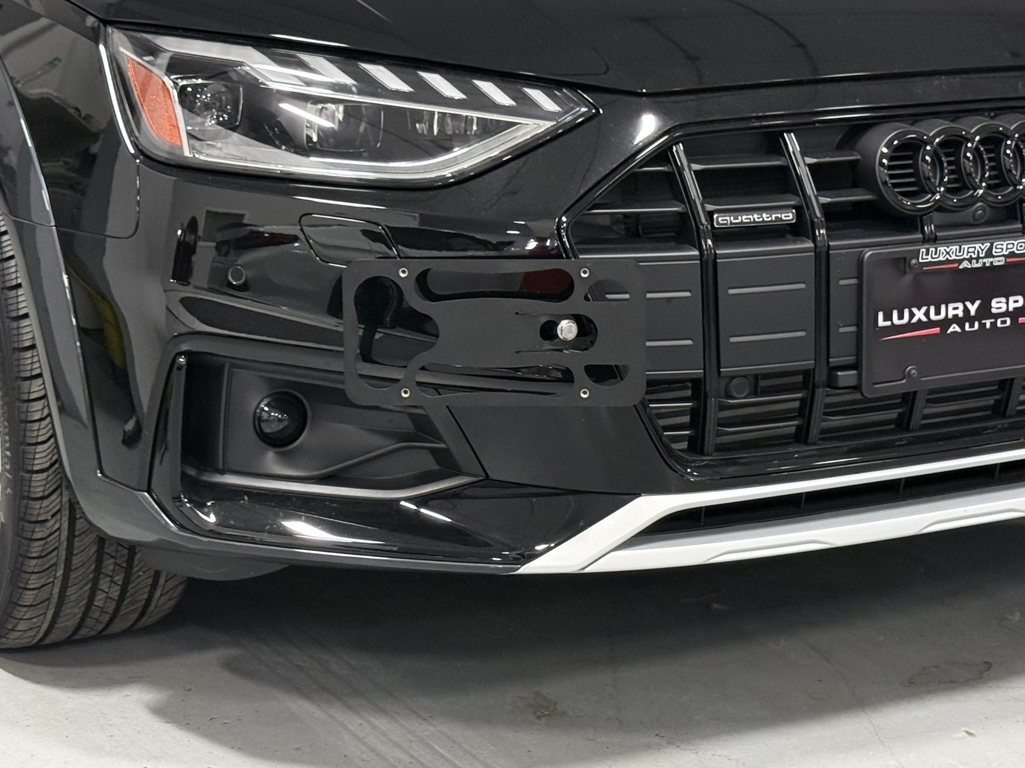 The Platypus License Plate Mount for Audi A4 allroad B8 - 8K 2017 to 2025 2020-2025 (Facelift)