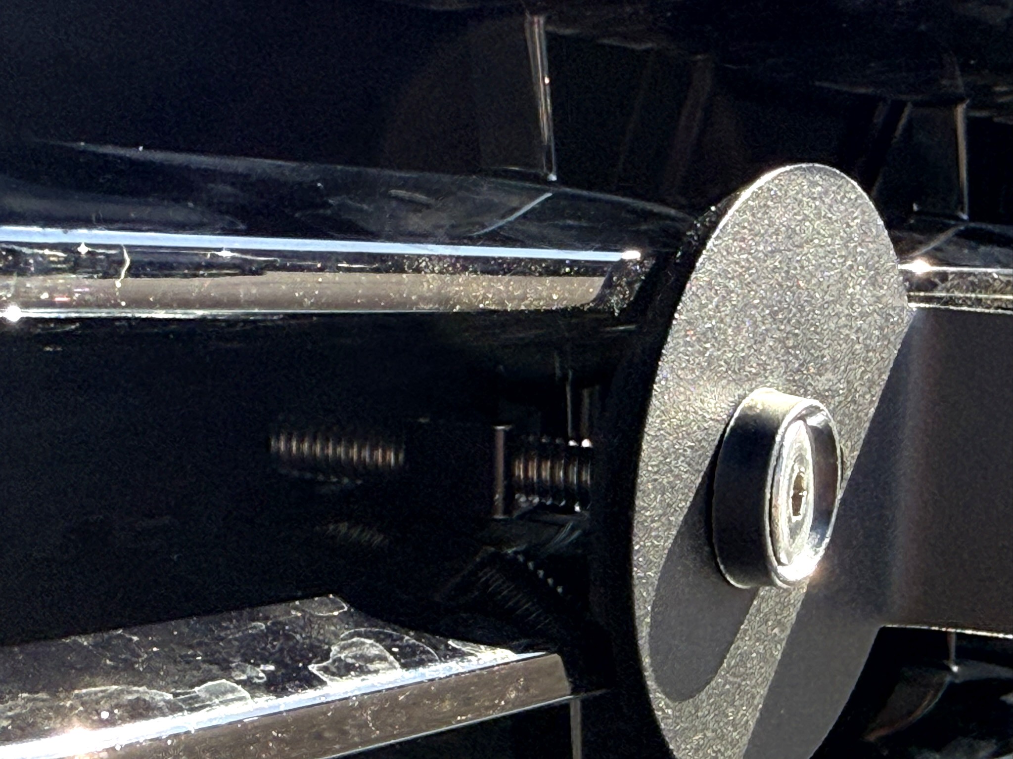 The Platypus License Plate Mount for Cadillac Escalade IQ 5th gen 2025 to 2025