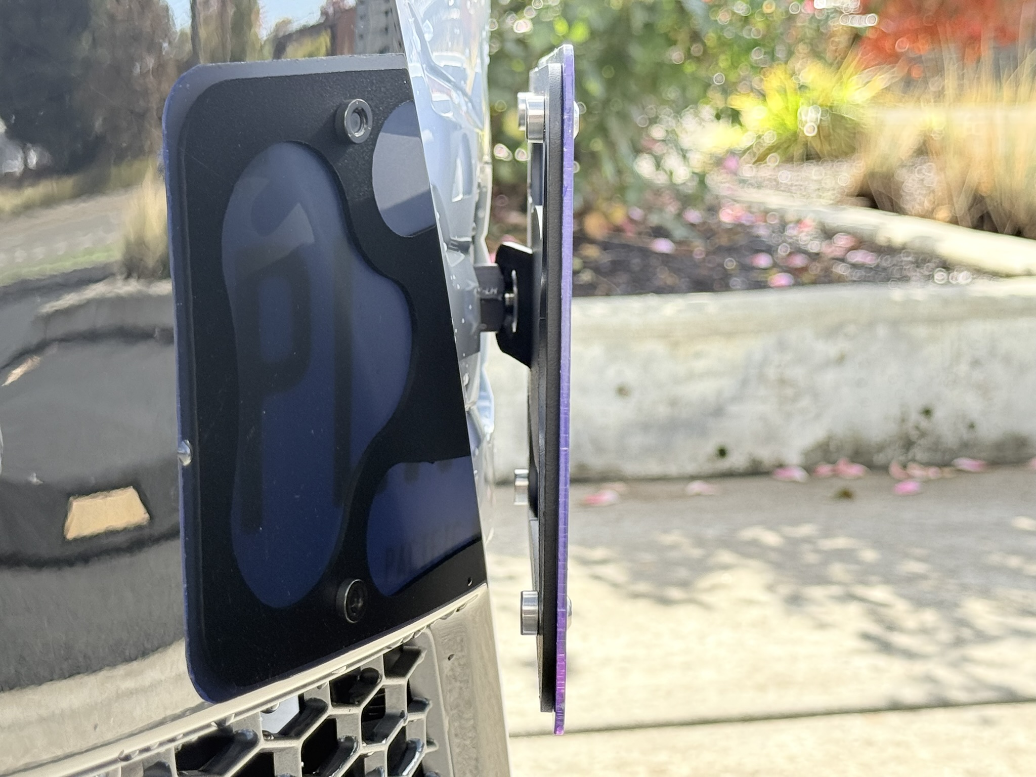 The Platypus License Plate Mount for Audi S e-tron GT 1st gen 2025 to 2026