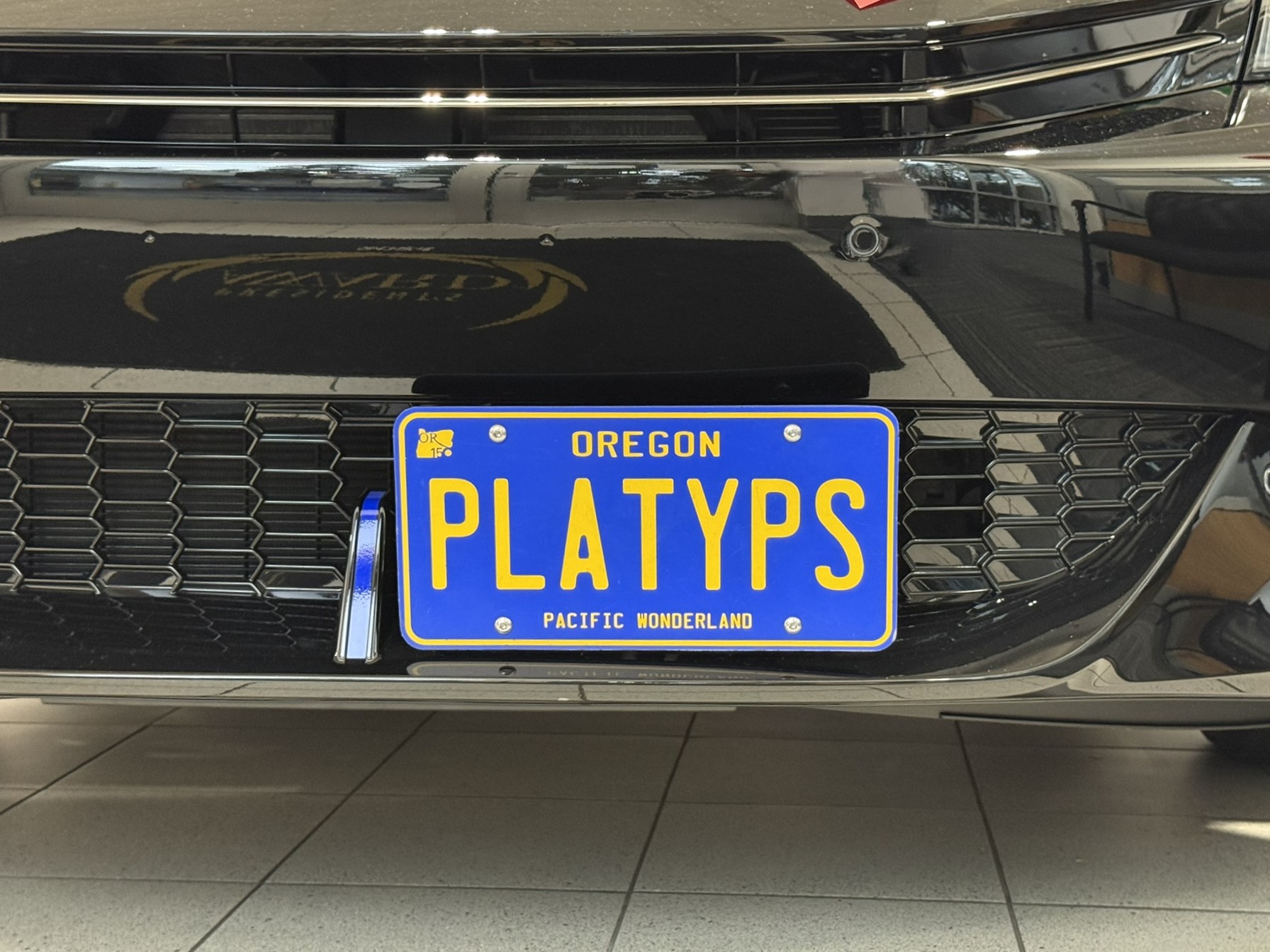 The Platypus License Plate Mount for Honda Prelude 6th gen 2026 to 2026