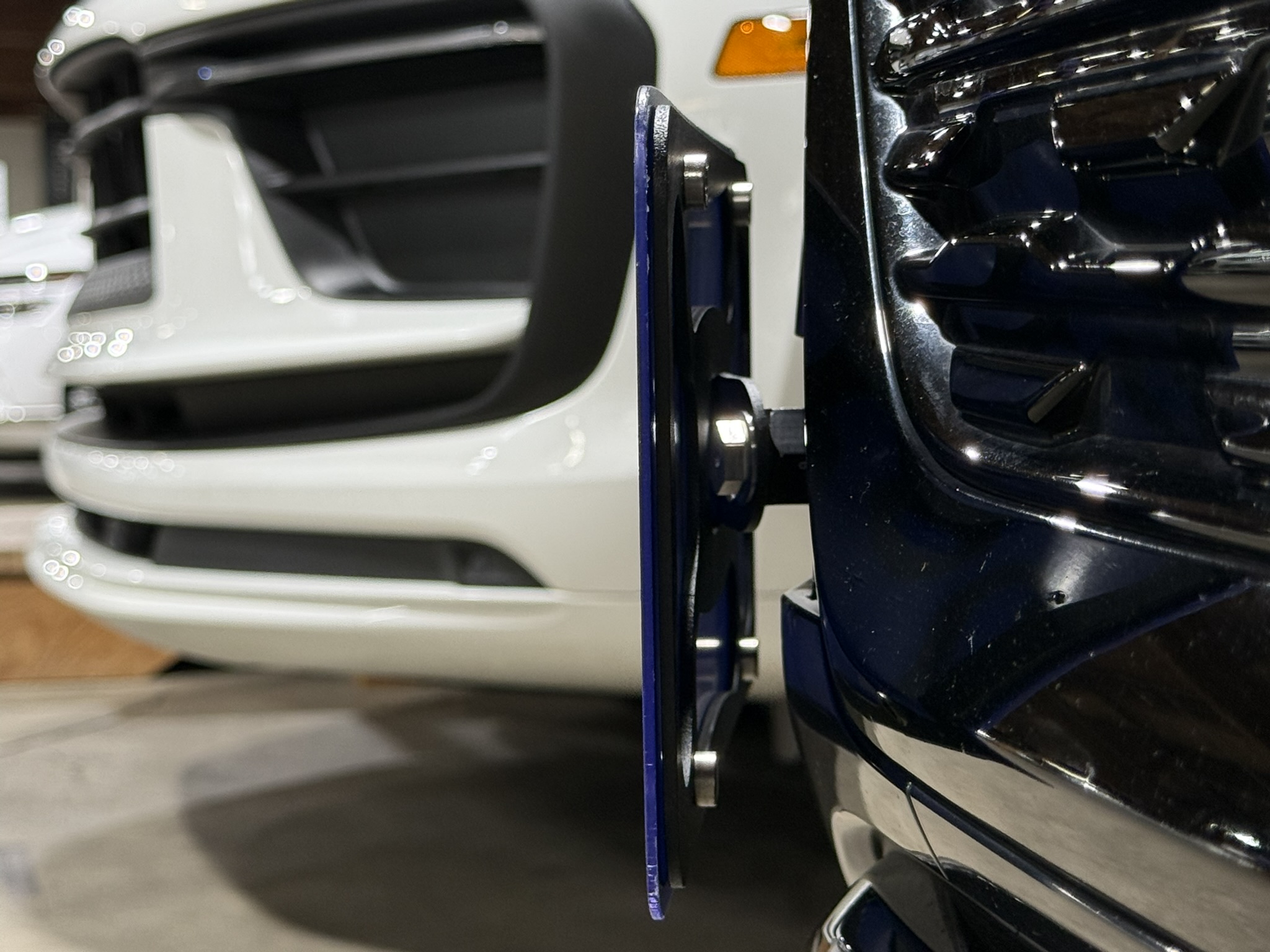 The Platypus License Plate Mount for Audi Q8 e-tron 2024 to 2025