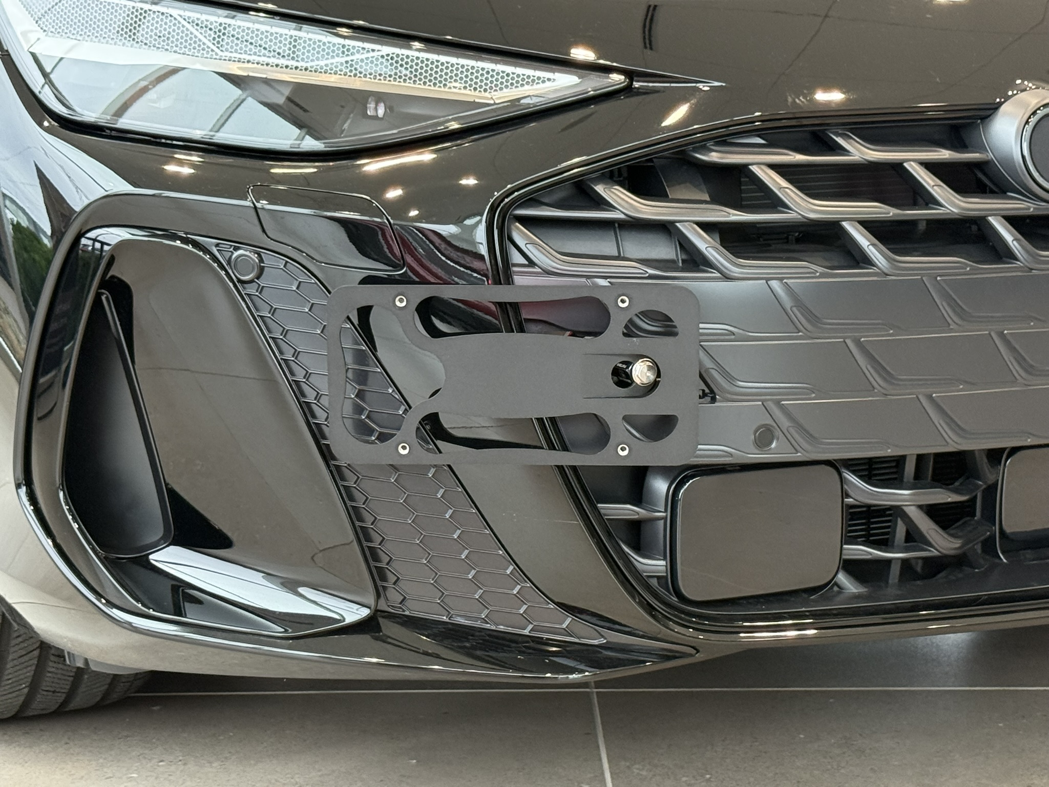 The Platypus License Plate Mount for Audi A6 C9 - 4L 2026 to 2027