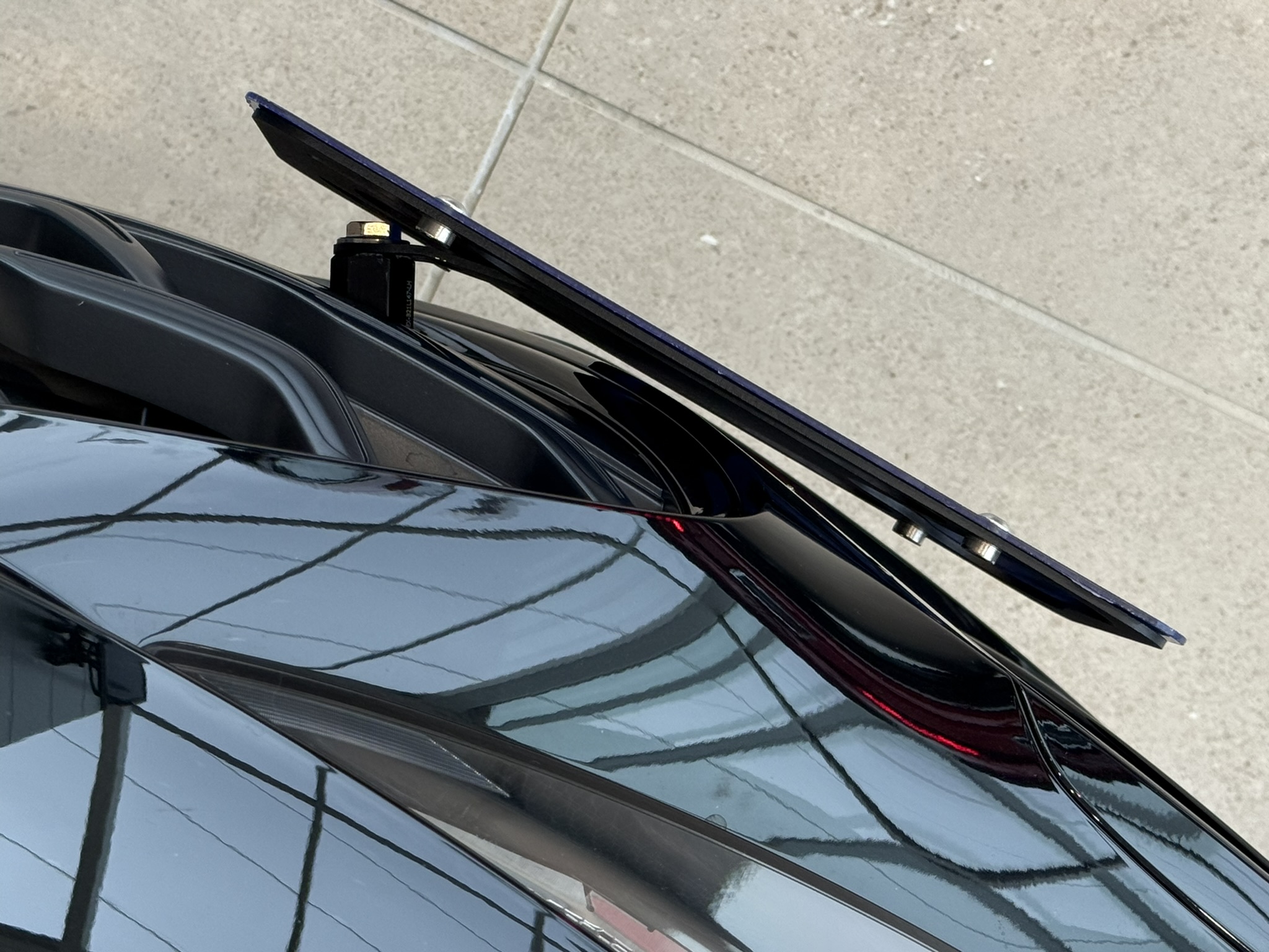 The Platypus License Plate Mount for Audi A6 C9 - 4L 2026 to 2027