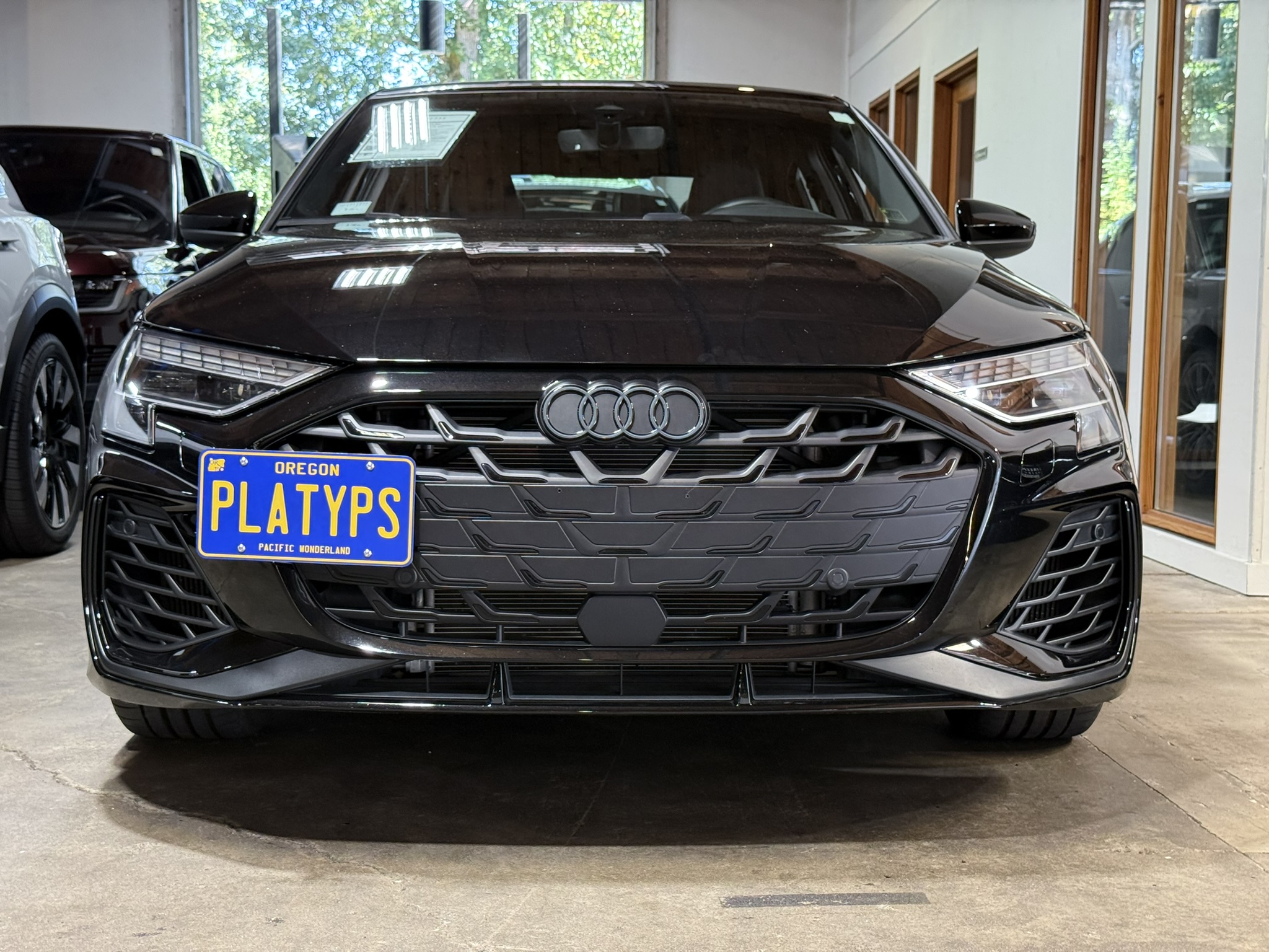 The Platypus License Plate Mount for Audi S3 8Y 2022 to 2026 2025+ (Facelift)