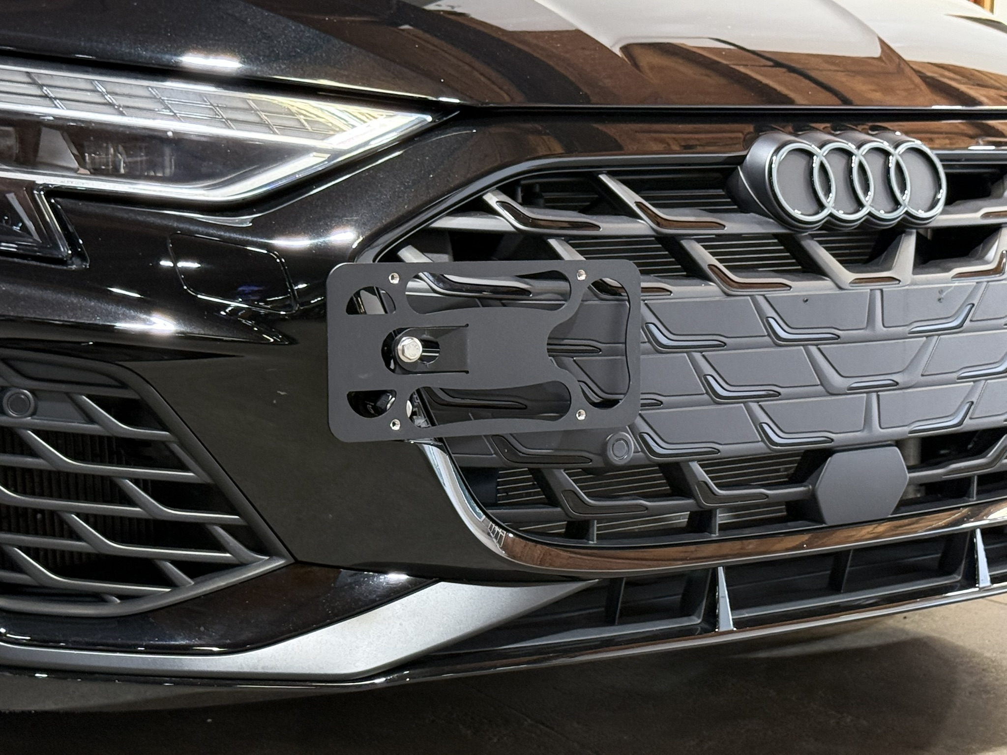 The Platypus License Plate Mount for Audi S3 8Y 2022 to 2026 2025+ (Facelift)