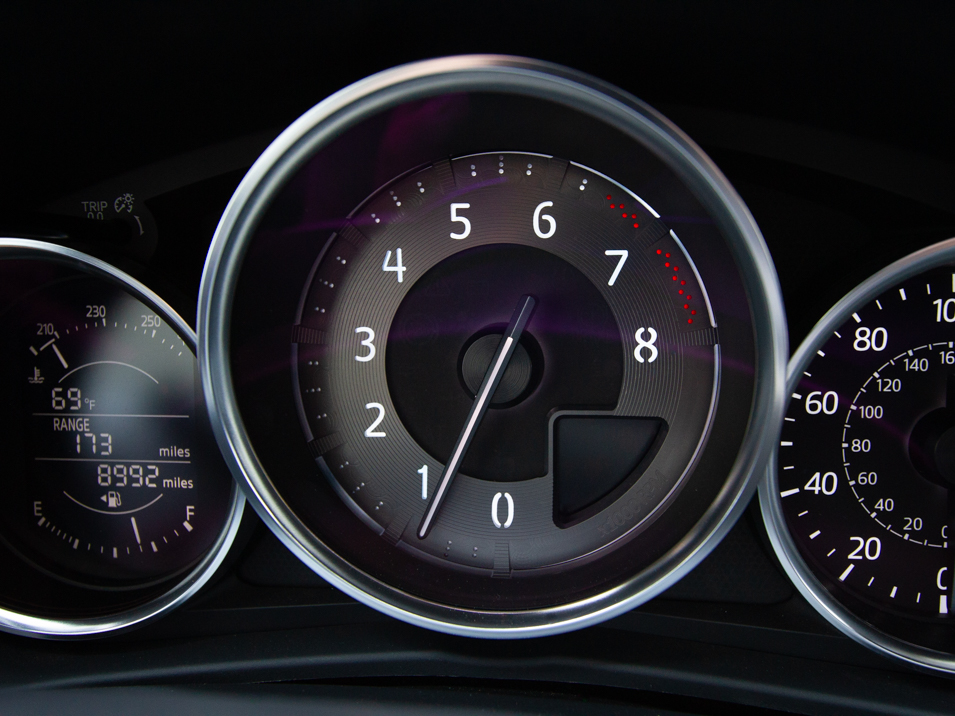 Gunmetal Edition Billet Tachometer Dial For Nd Miata