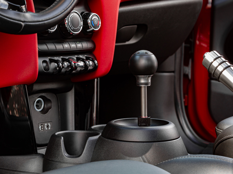 mini cooper shift knob adapter