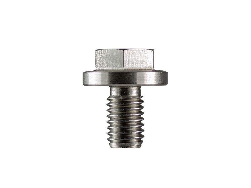 The m10 flanged bolt included with the CravenSpeed Platypus License Plate Mount for Audi S5