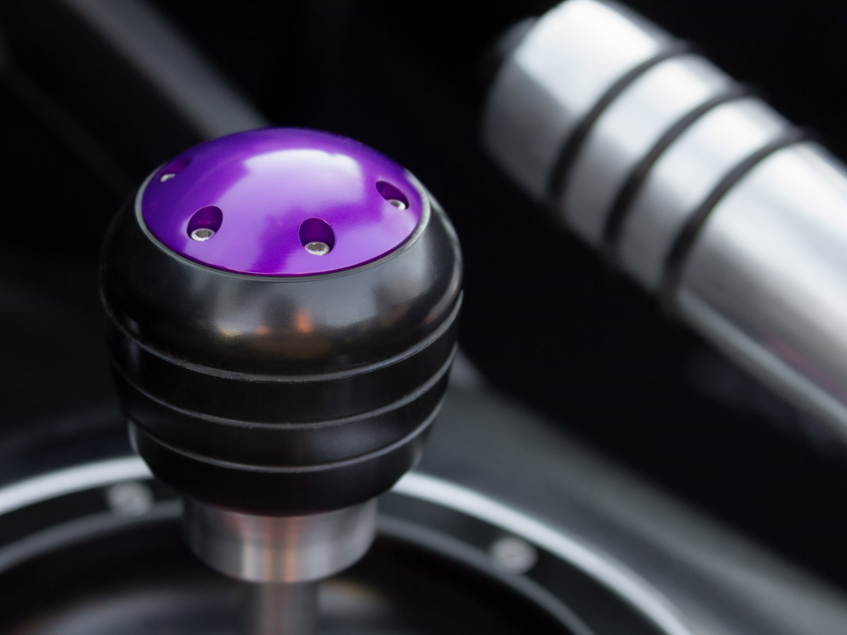 PURPLE Shift Knob Cap None