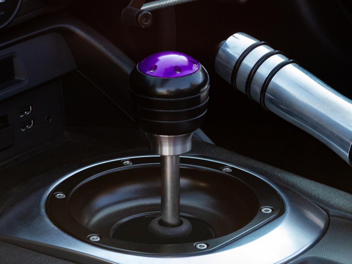 PURPLE Shift Knob Cap None