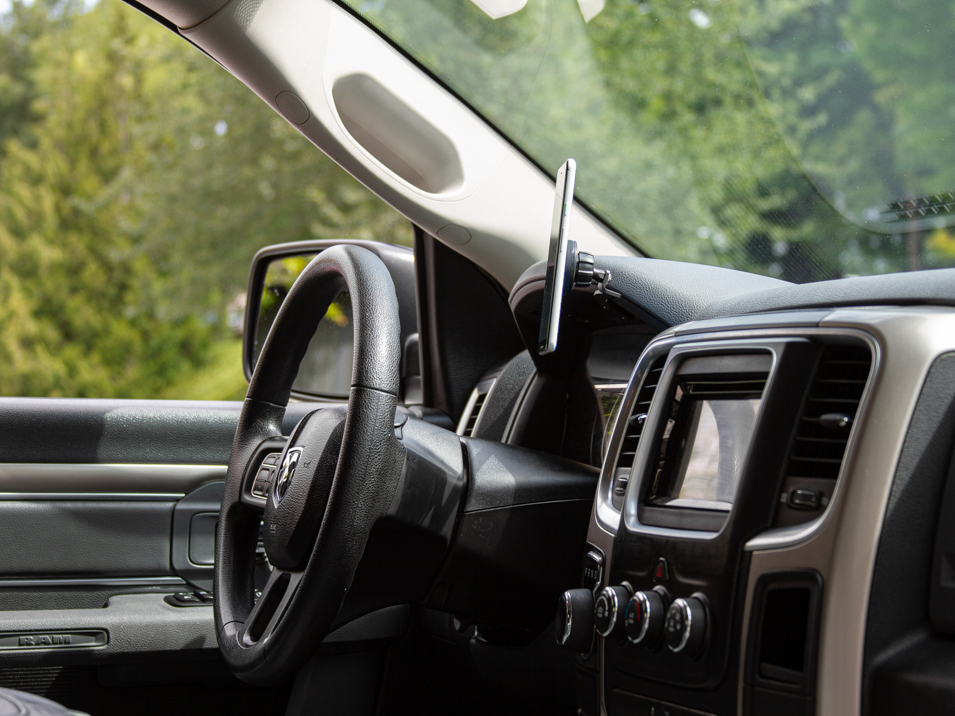 The Gemini Phone Mount for Dodge Ram Trucks