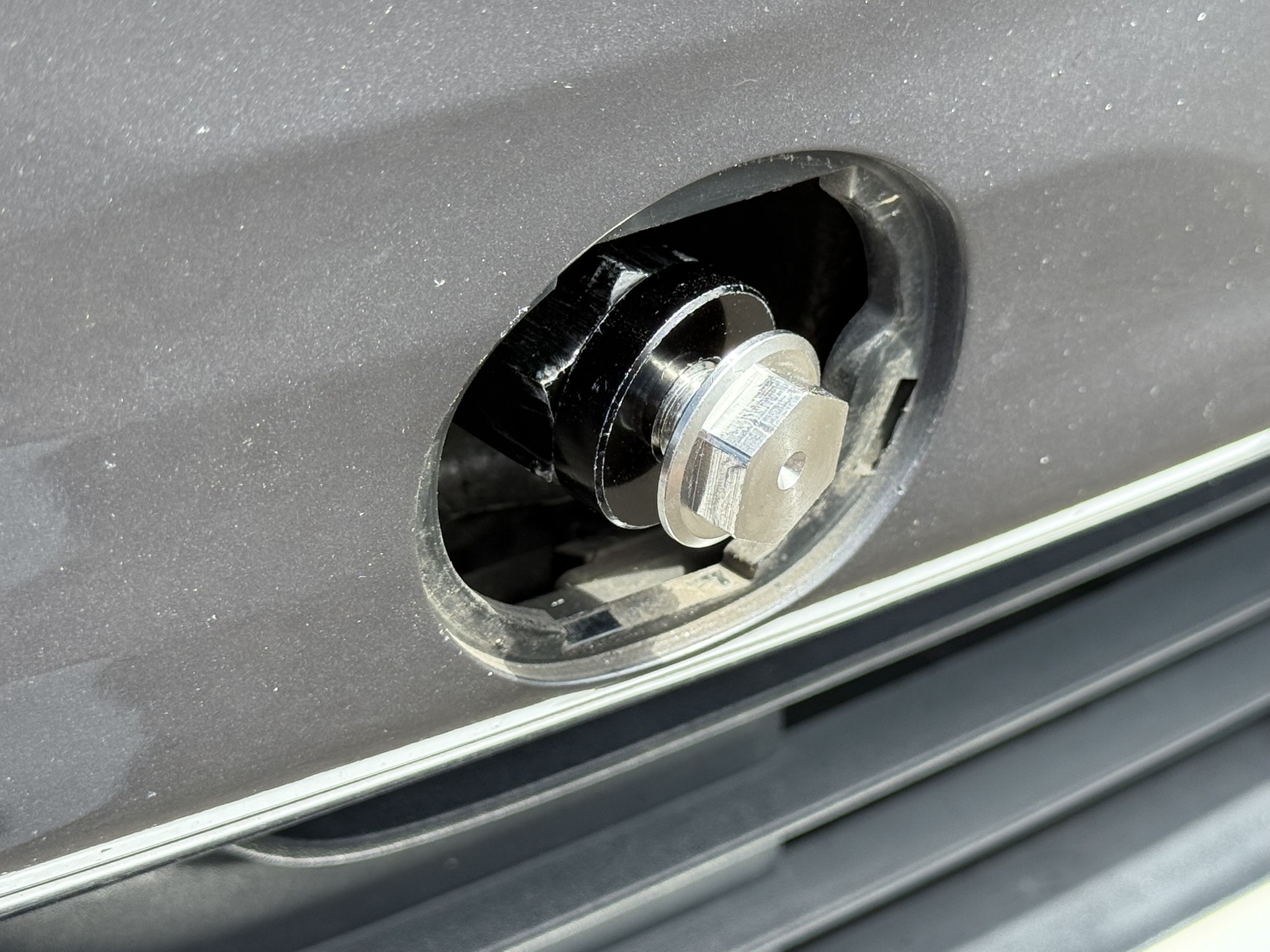 The Platypus License Plate Mount for Chevrolet Bolt EUV 2022 to 2023