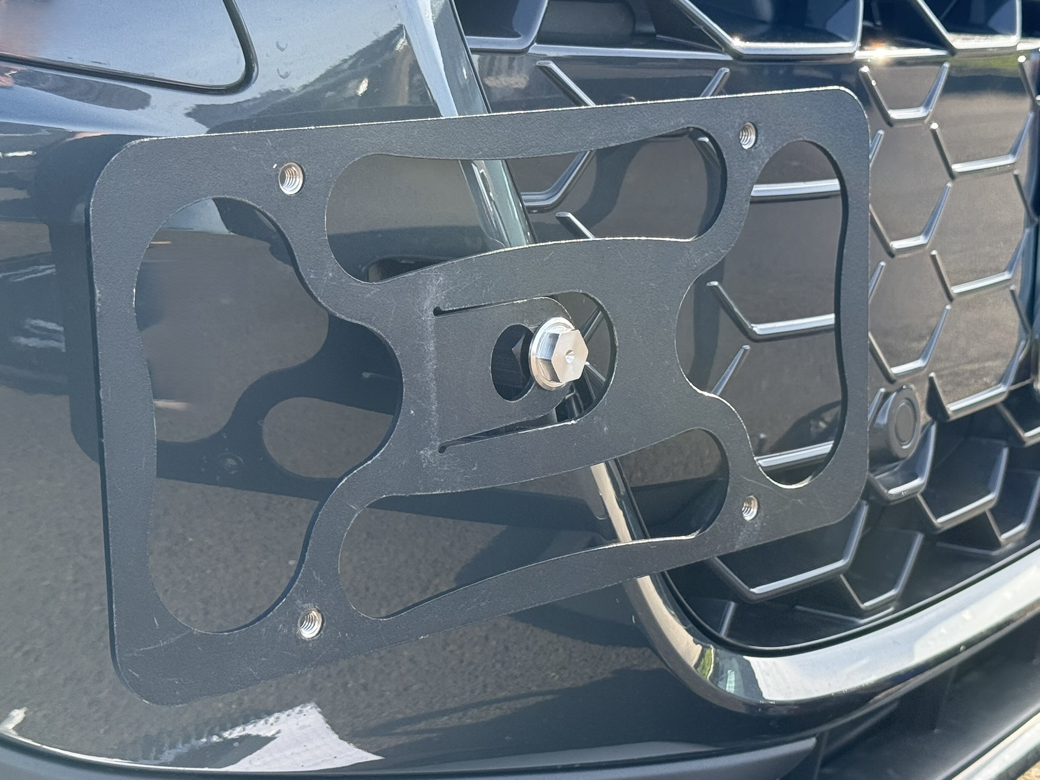 The Platypus License Plate Mount for Audi A3 ? 2022 to 2024