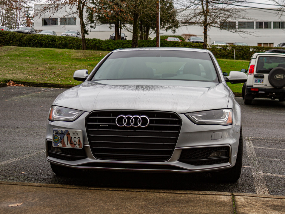 The Platypus License Plate Mount for Audi A4 B7 - 8E 2006 to 2008