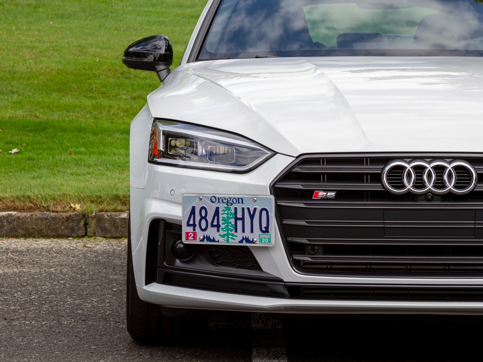 The Platypus License Plate Mount for Audi A5 B8 - 8T 2008 to 2017