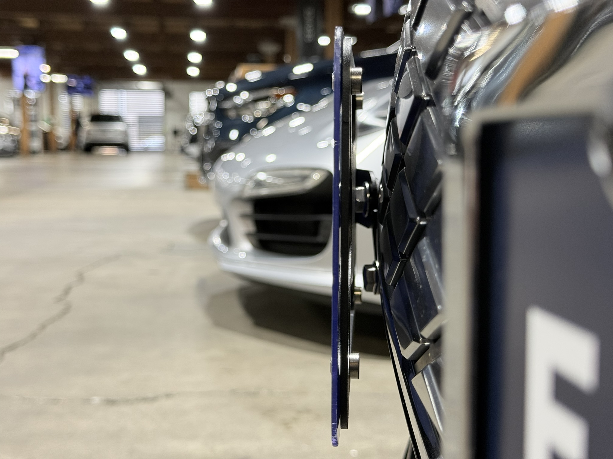 The Platypus License Plate Mount for Genesis G80 3rd gen RG3 2021 to 2026